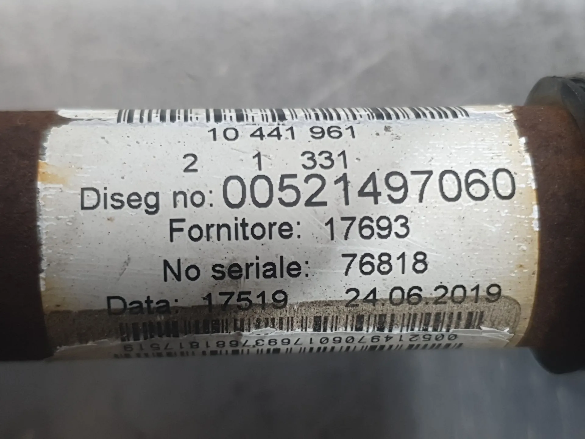 Transmision Delantera Derecha para Fiat 500 (312_)