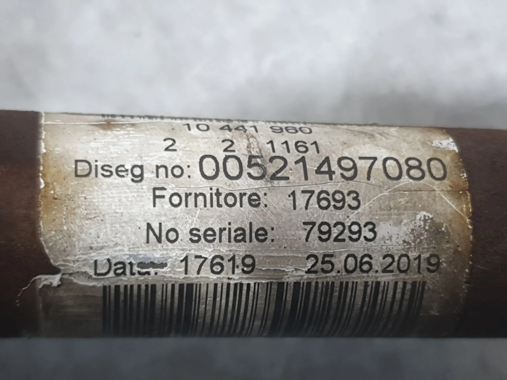 Transmision Delantera Izquierda para Fiat 500 (312_)
