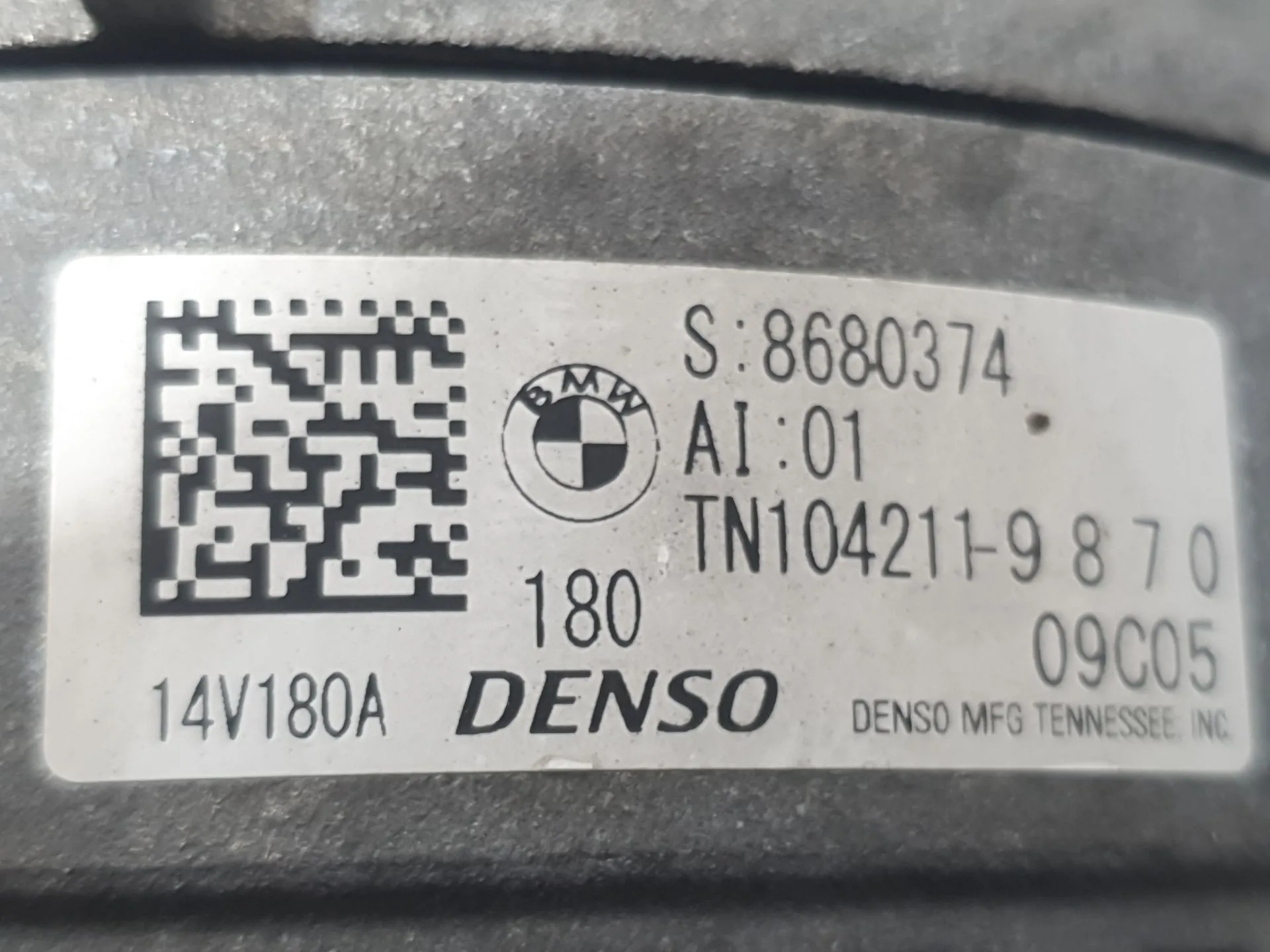 Alternador para Bmw 1 (F40)