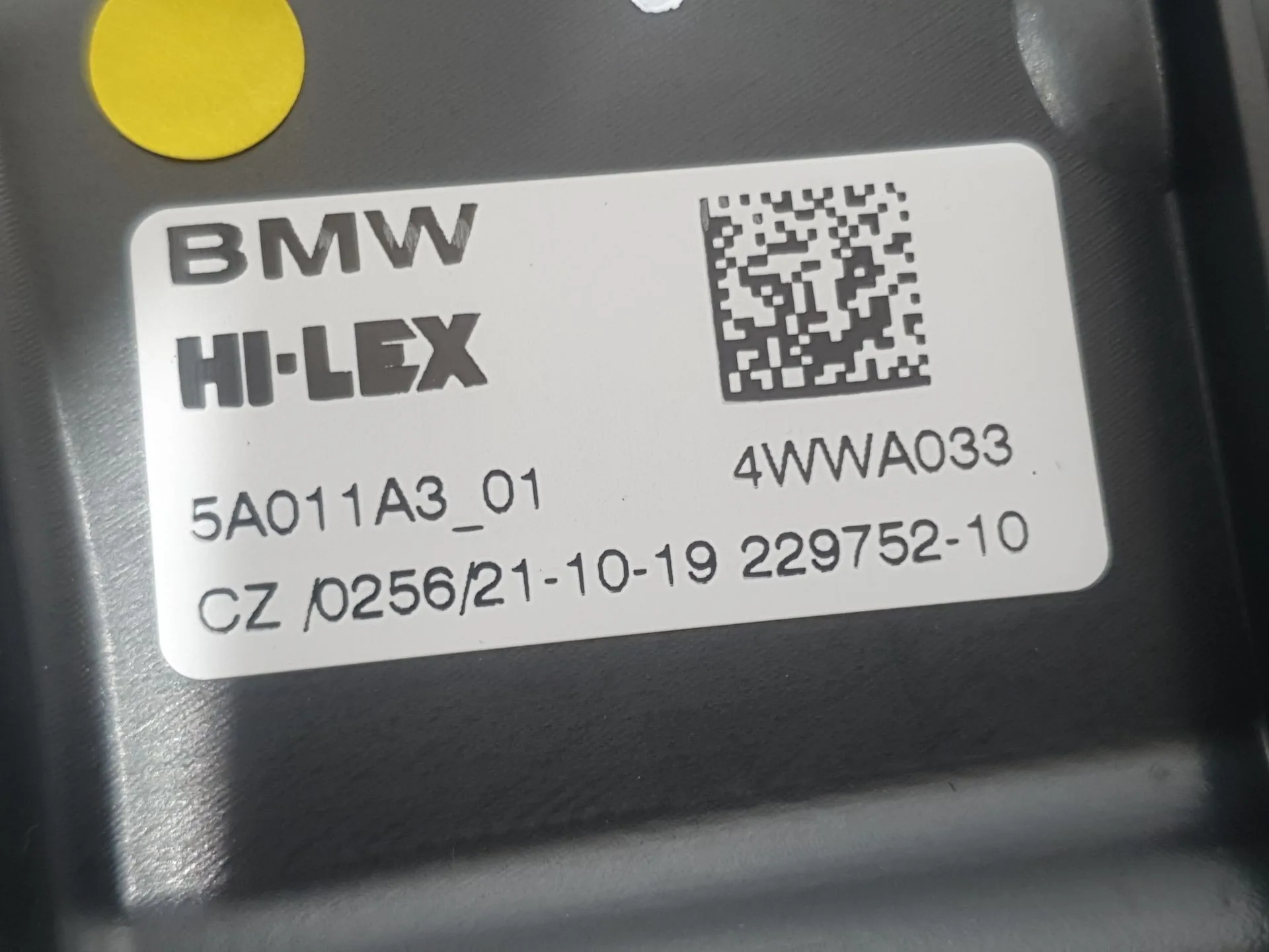 Elevalunas Delantero Izquierdo para Bmw 1 (F40)