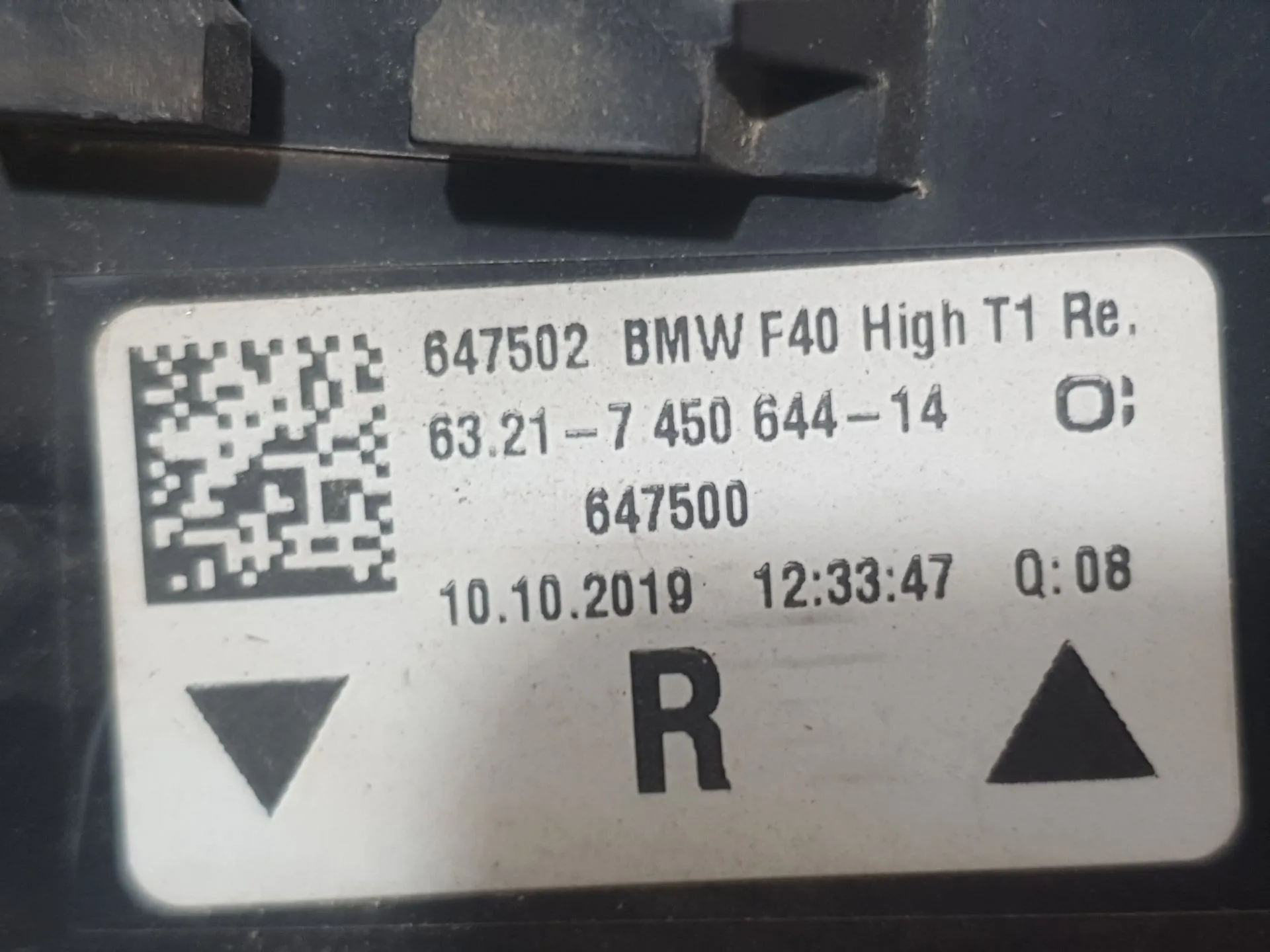 Piloto Trasero Derecho Exterior para Bmw 1 (F40)