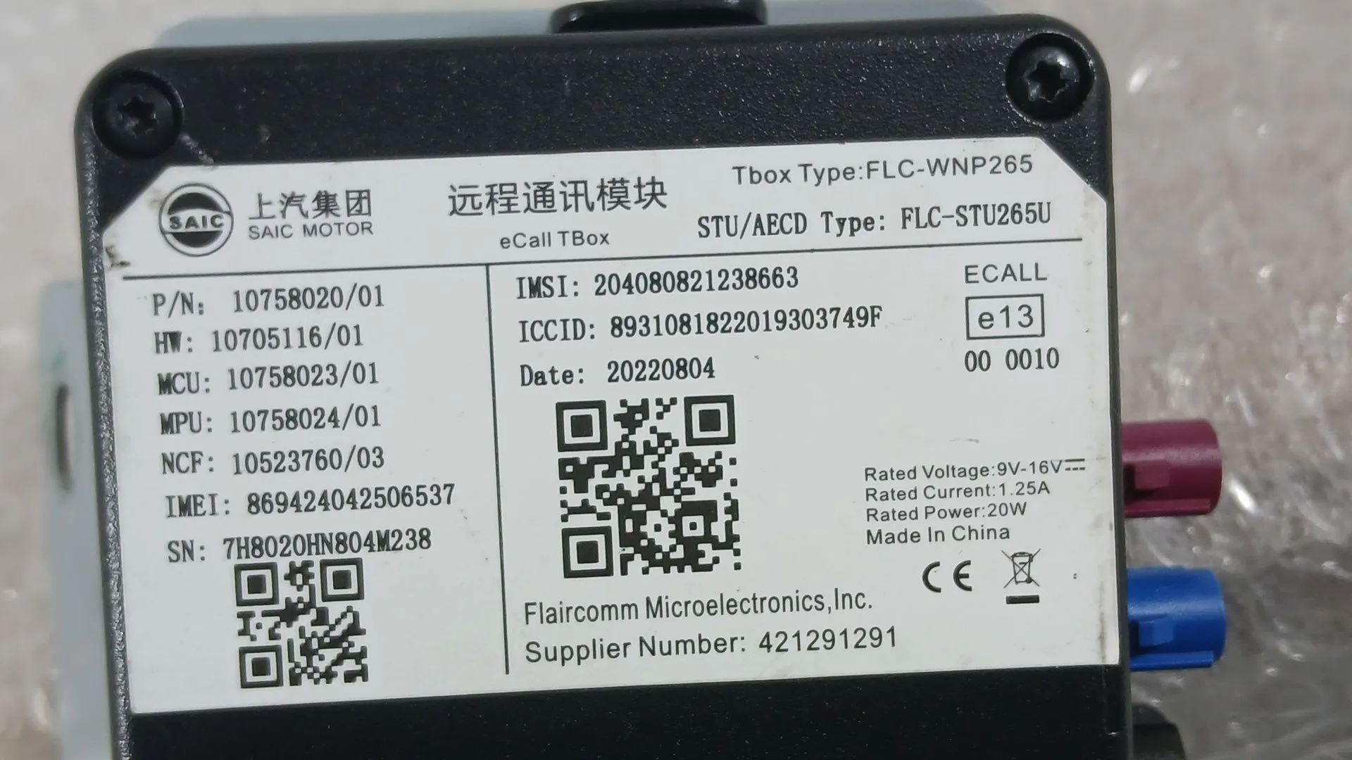 Modulo Electronico para Mg Hs (As23)