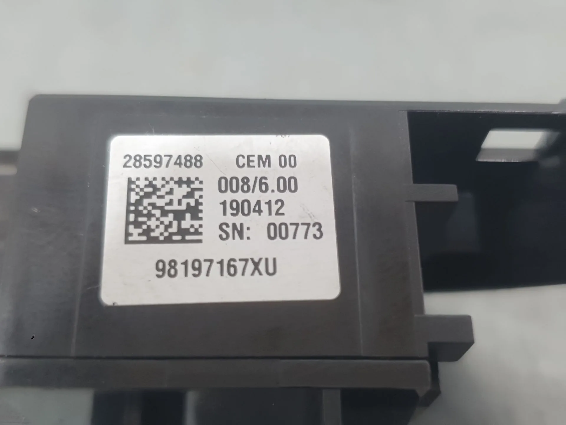 Mando Multifuncion para Citroën C5 Aircross (Ac_, Aj_, Ar_, A4_)