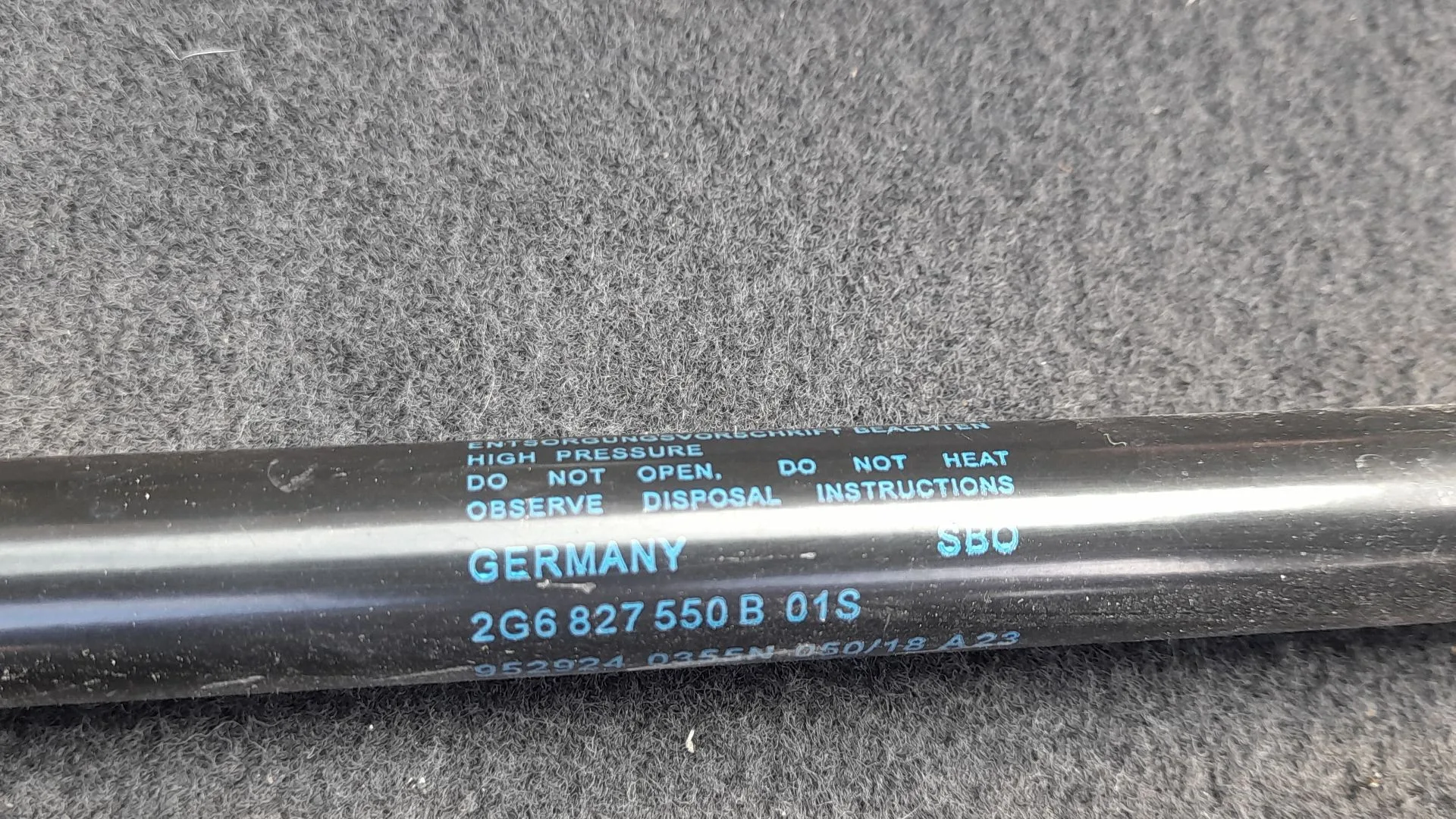 Amortiguadores Maletero / Porton para Volkswagen Polo Vi (Aw1, Bz1, Ae1)
