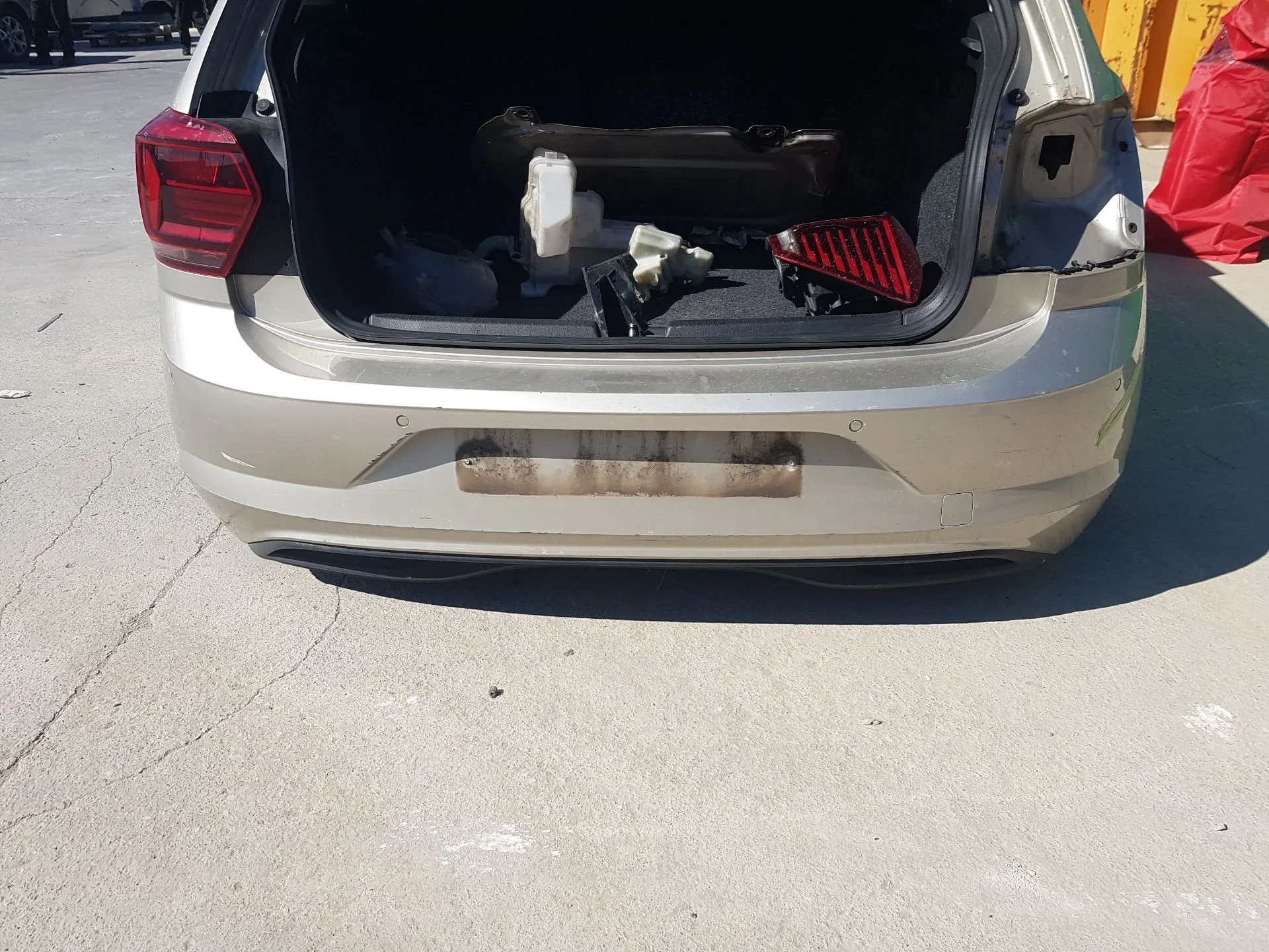 Paragolpes Trasero para Volkswagen Polo Vi (Aw1, Bz1, Ae1)