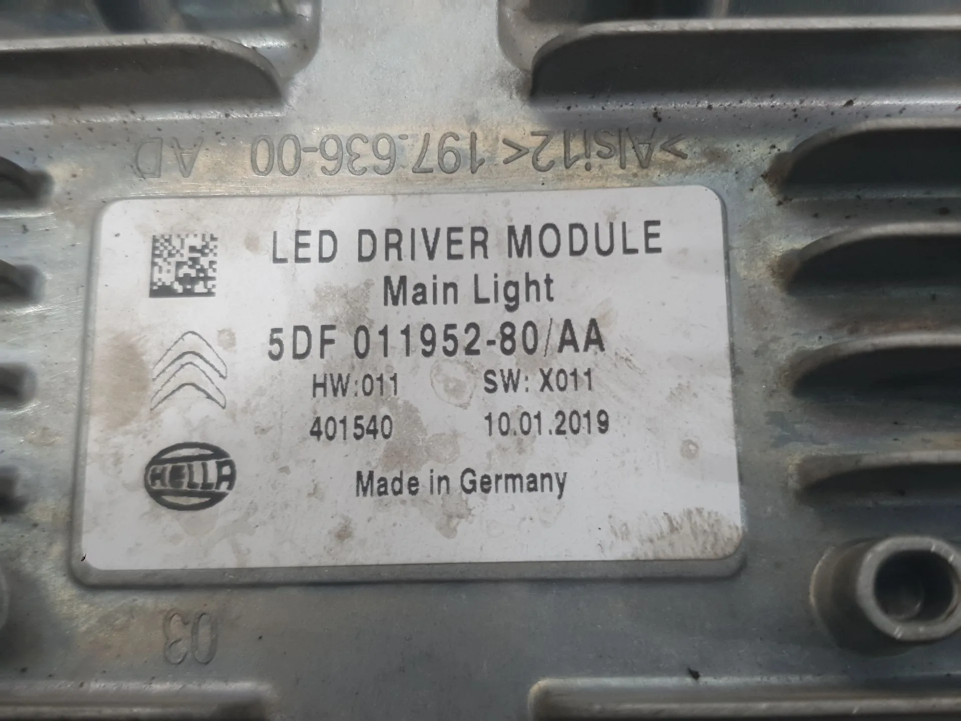 Centralita Faro para Citroën C5 Aircross (Ac_, Aj_, Ar_, A4_)