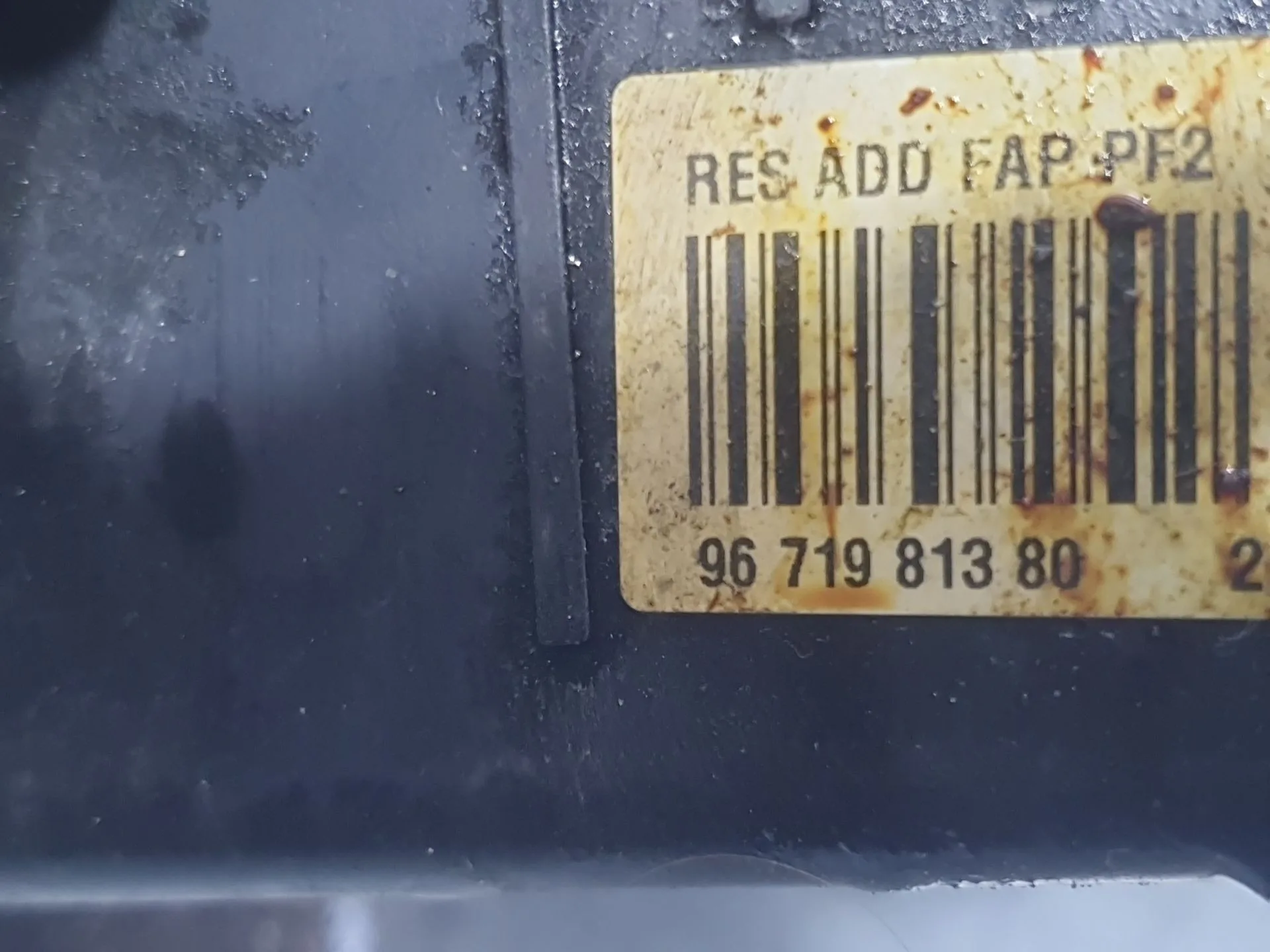 Deposito Aditivo para Peugeot 3008 I Monospace (0U_)