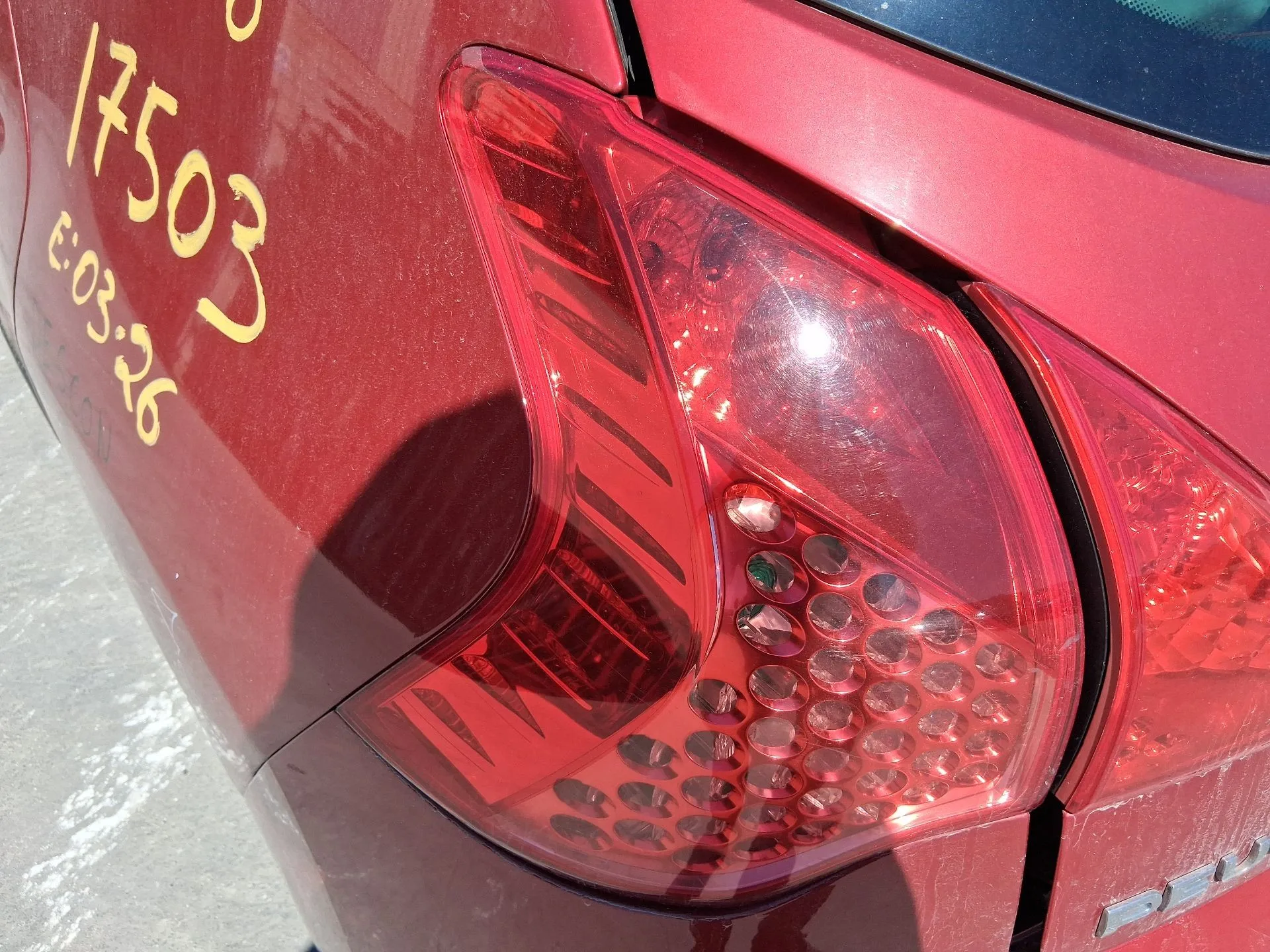 Piloto Trasero Izquierdo Interior para Peugeot 3008 I Monospace (0U_)