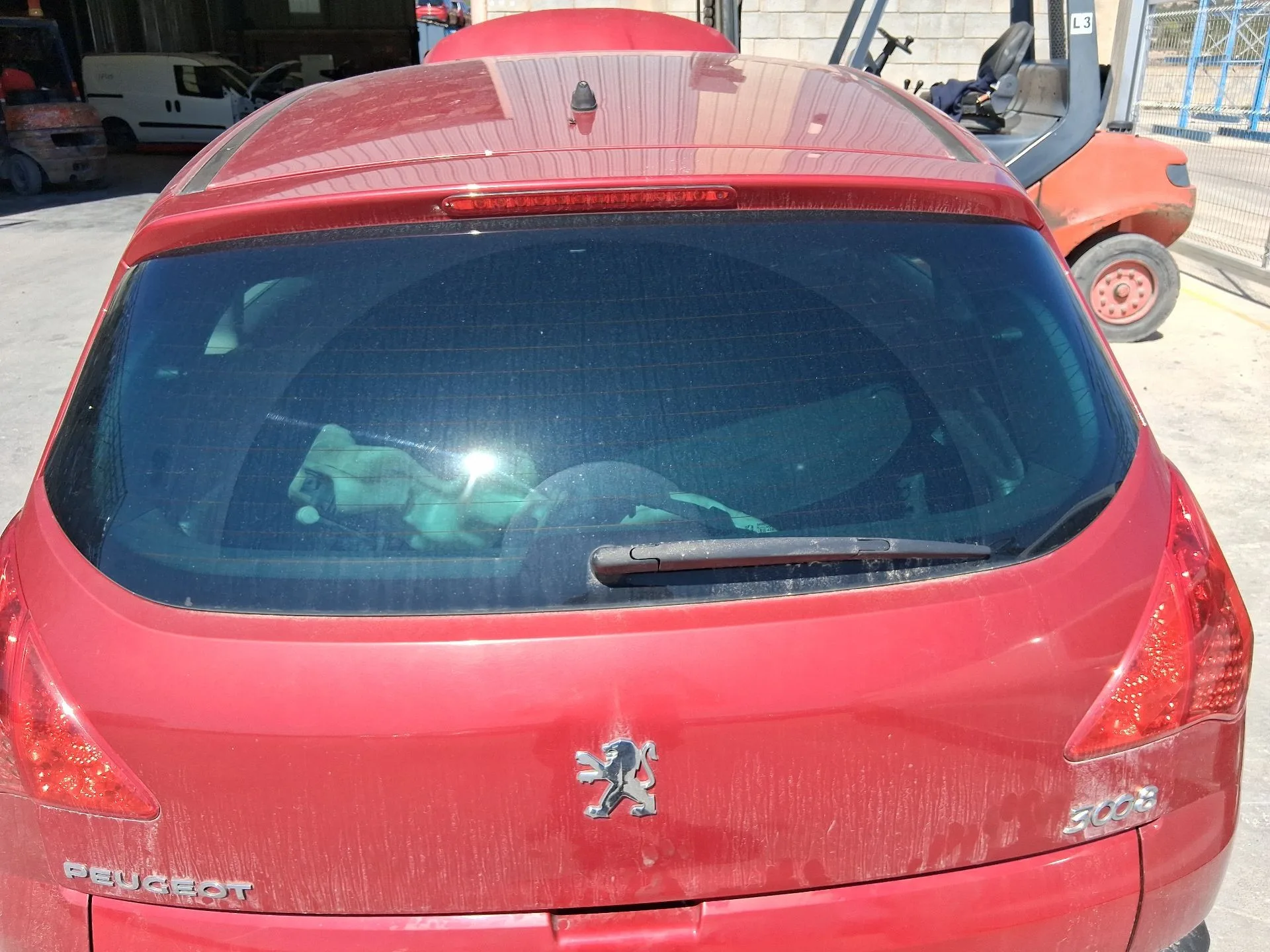 Porton Trasero para Peugeot 3008 I Monospace (0U_)
