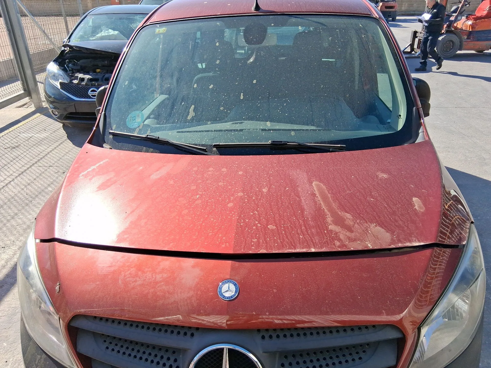 Capot para Mercedes-Benz Citan Monospace (W415)