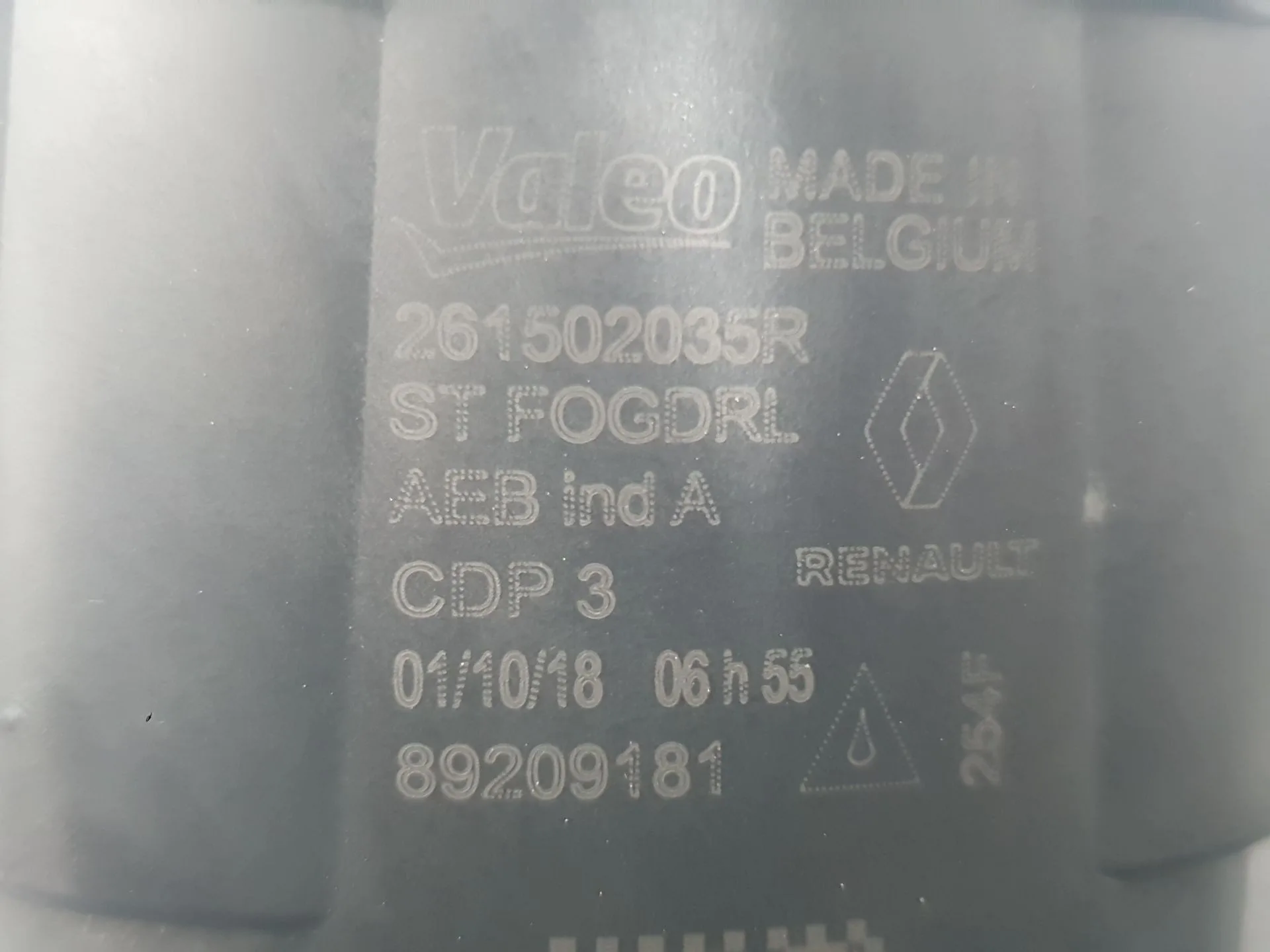 Faro Antiniebla Derecho para Mercedes-Benz Citan Monospace (W415)