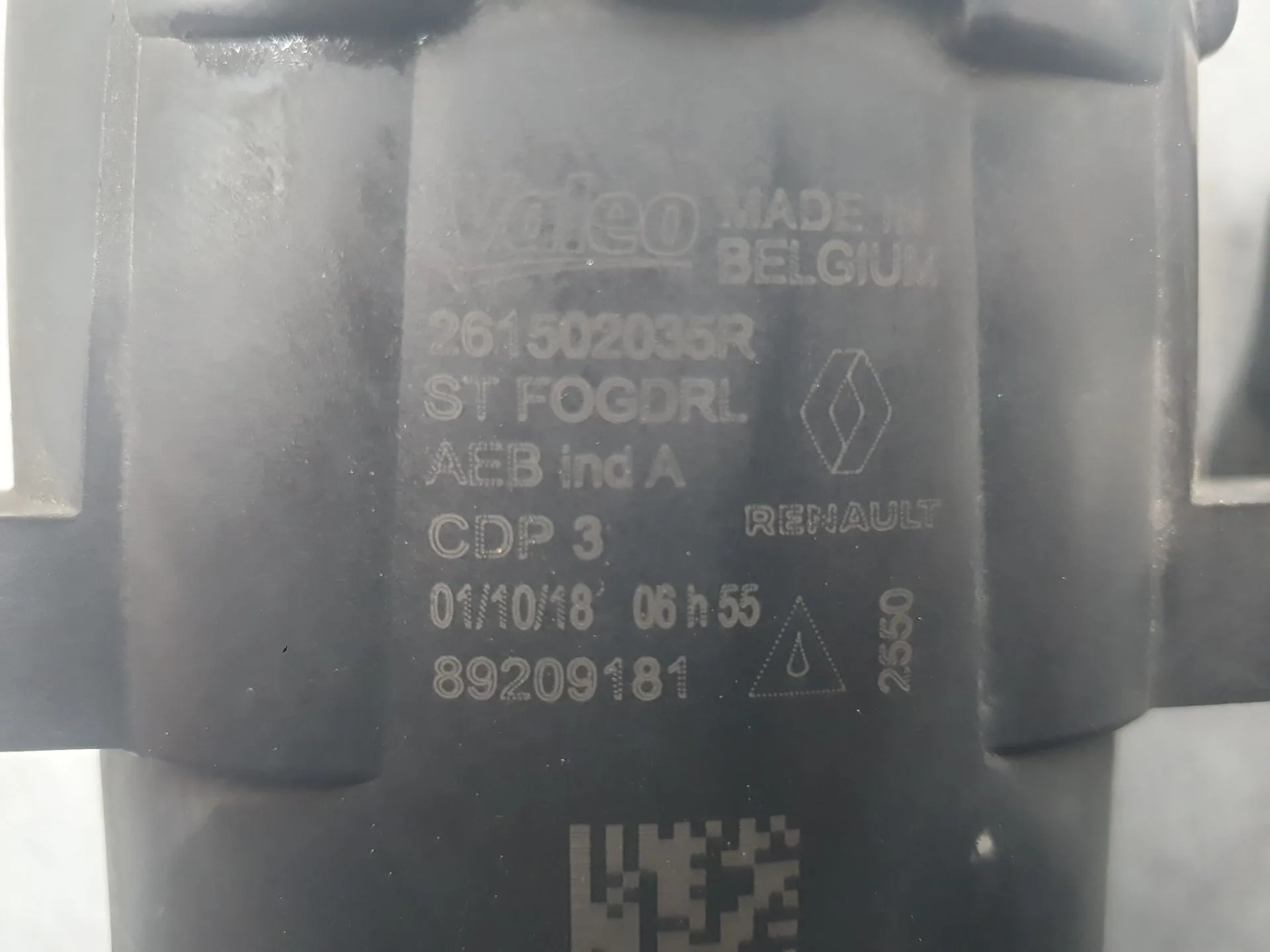 Faro Antiniebla Izquierdo para Mercedes-Benz Citan Monospace (W415)