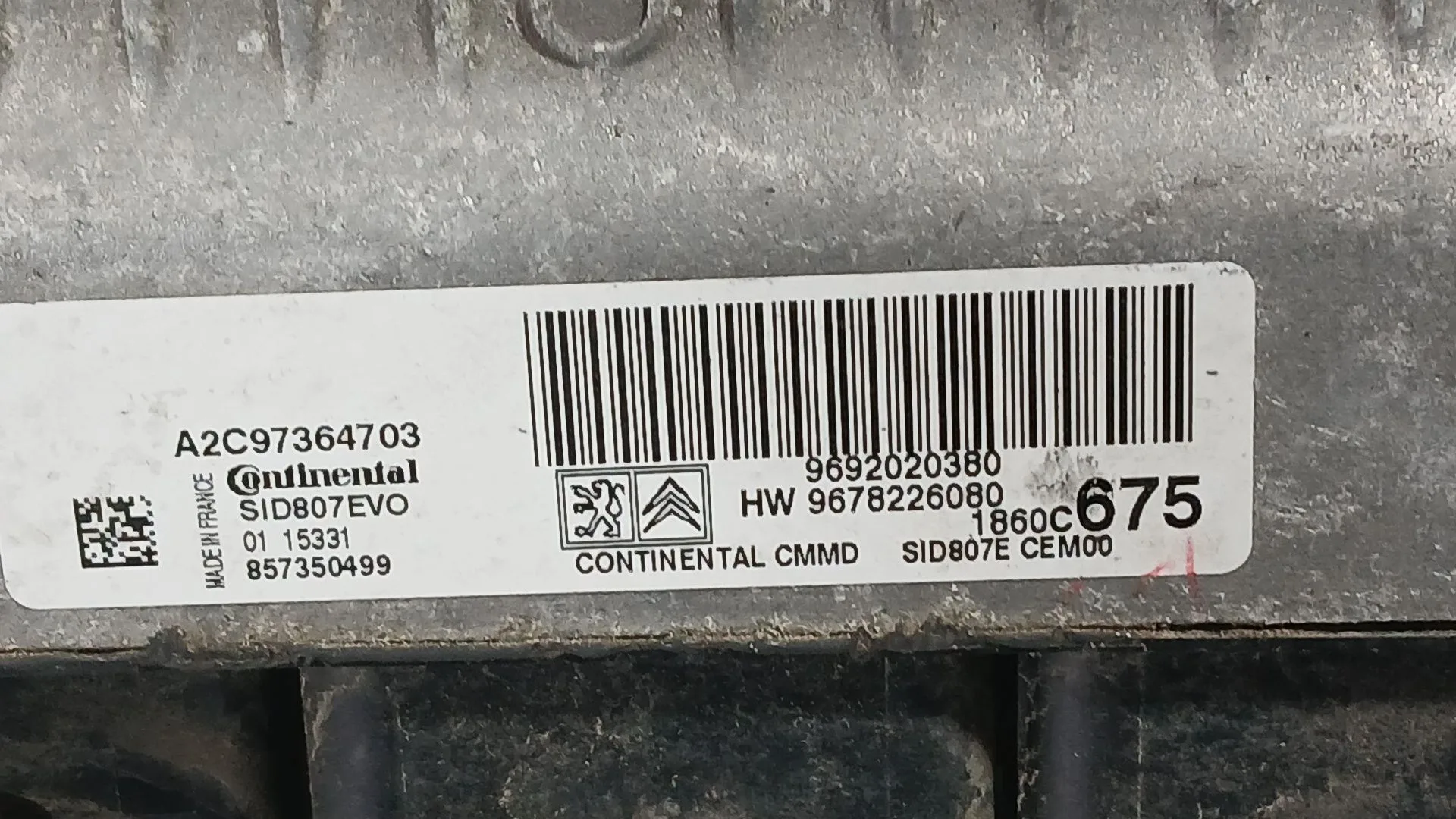 Centralita Motor Uce para Mitsubishi Asx (Ga_W_)