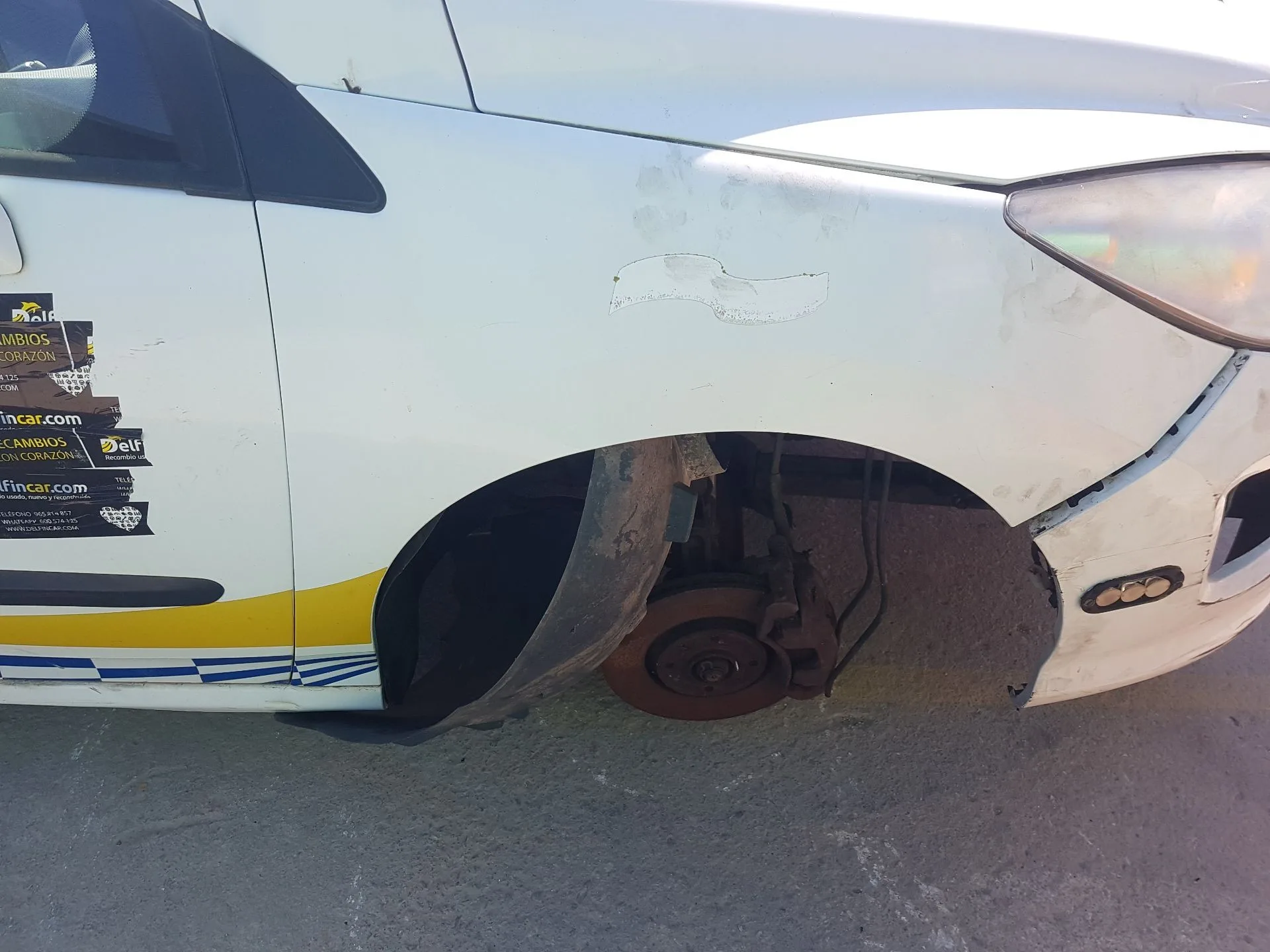 Aleta Delantera Derecha para Peugeot 308 I (4A_, 4C_)