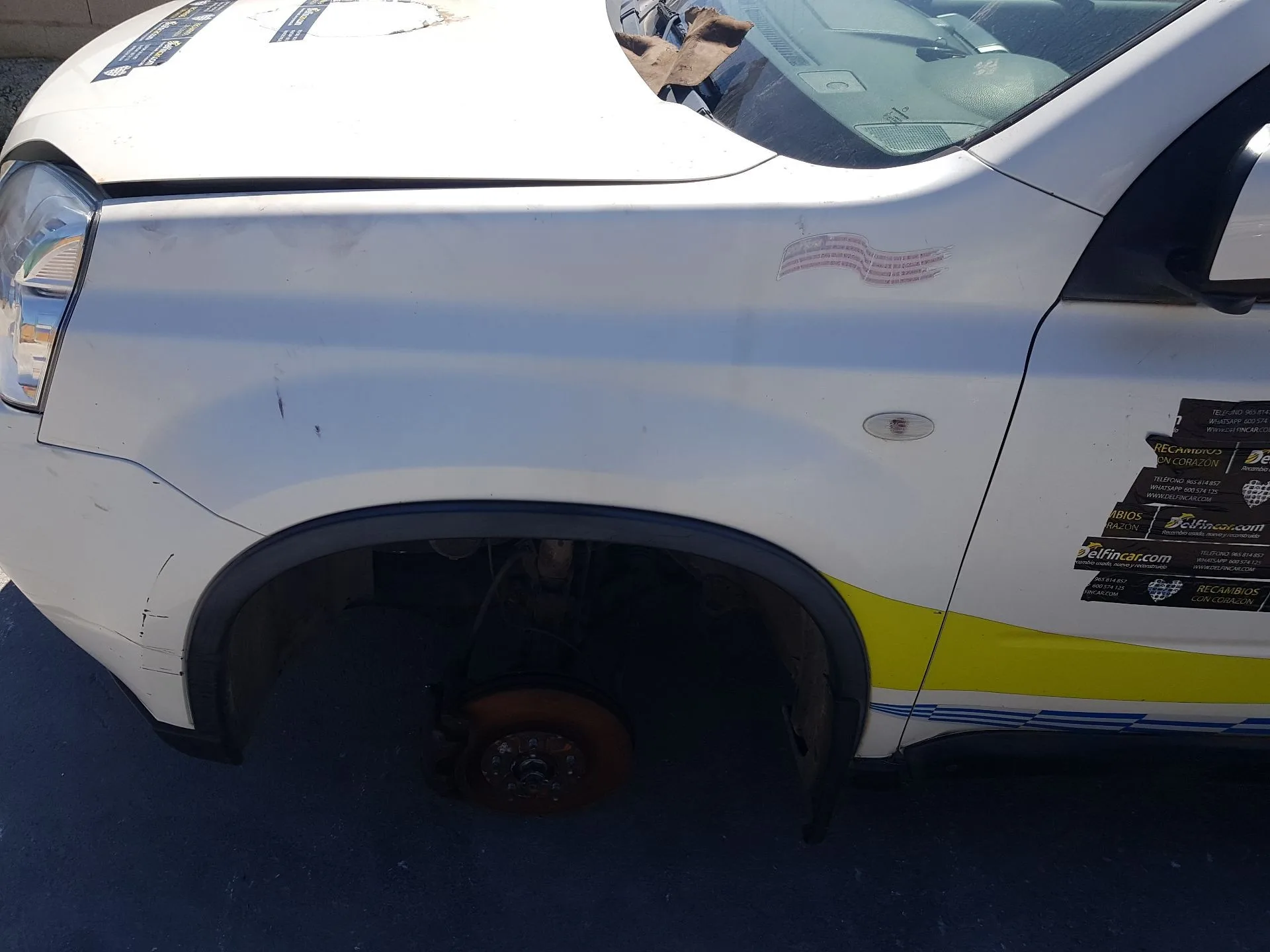 Aleta Delantera Izquierda para Nissan X-Trail Ii (T31)