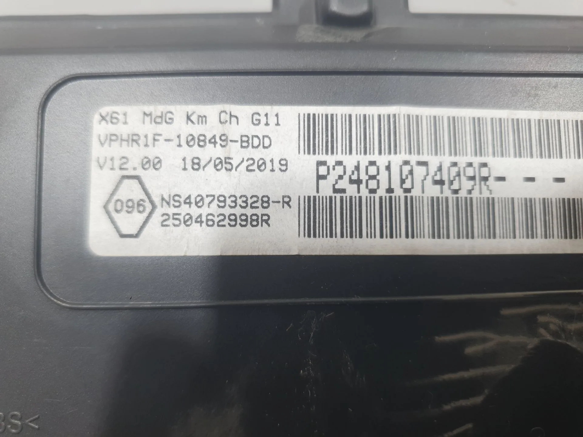 Cuadro Instrumentos para Renault Kangoo Express (Fw0/1_)