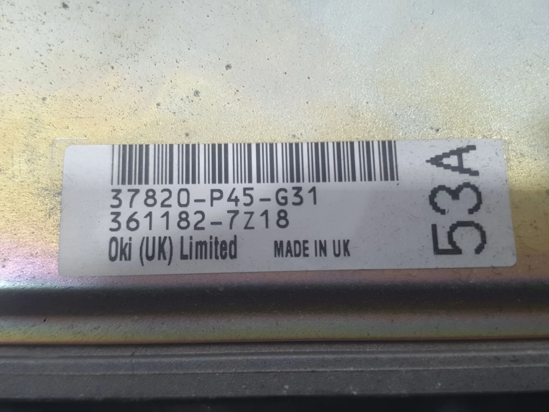 Centralita Motor Uce para Rover 600 I (Rh)