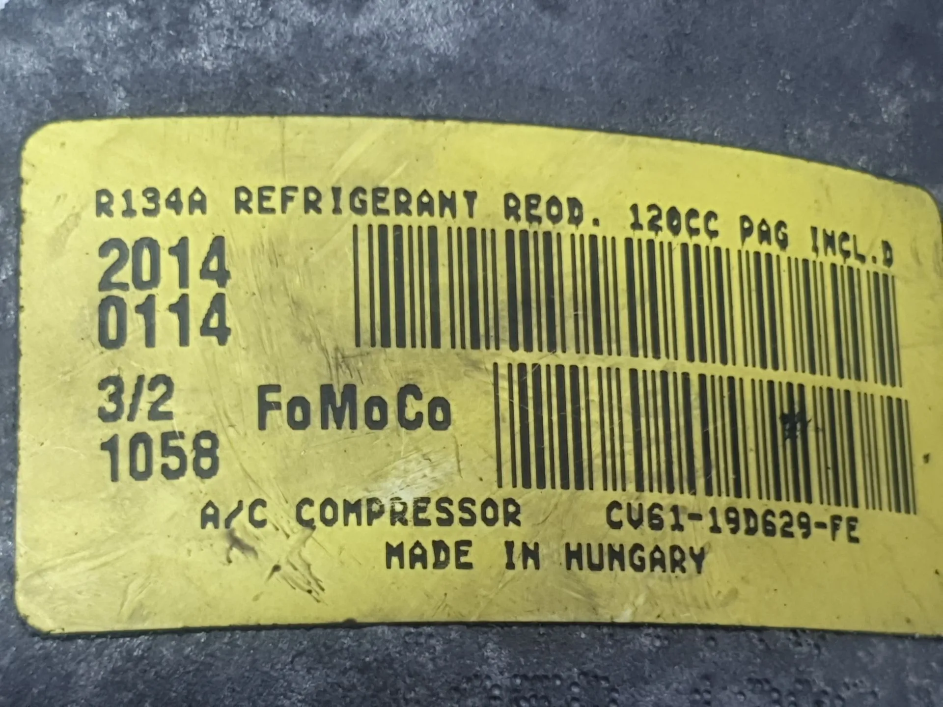 Compresor Aire Acondicionado para Ford C-Max Ii (Dxa/Cb7, Dxa/Ceu)