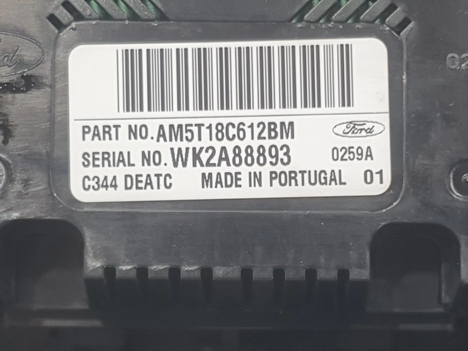 Mando Climatizador para Ford C-Max Ii (Dxa/Cb7, Dxa/Ceu)