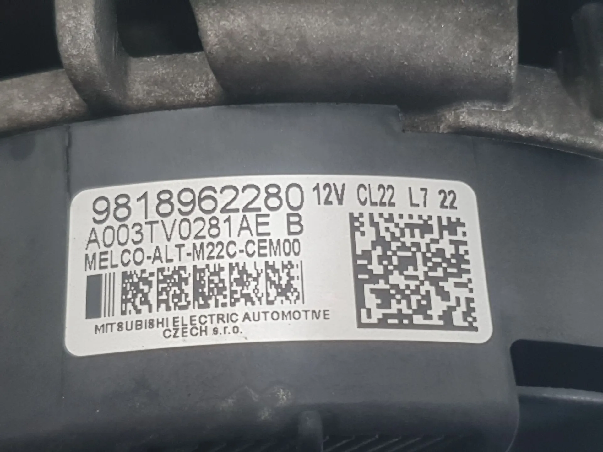 Alternador para Citroën Jumpy Iii Furgoneta (V_)