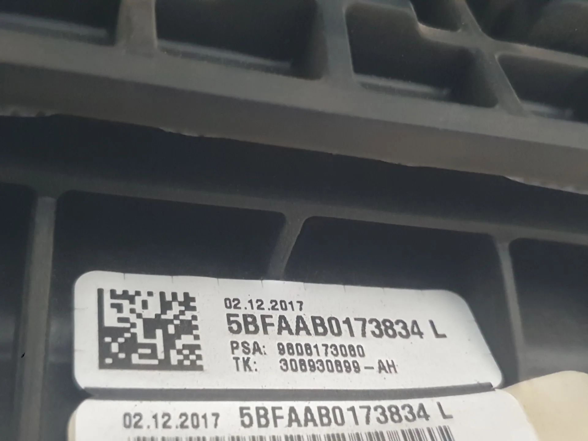 Kit Airbag para Citroën Jumpy Iii Furgoneta (V_)