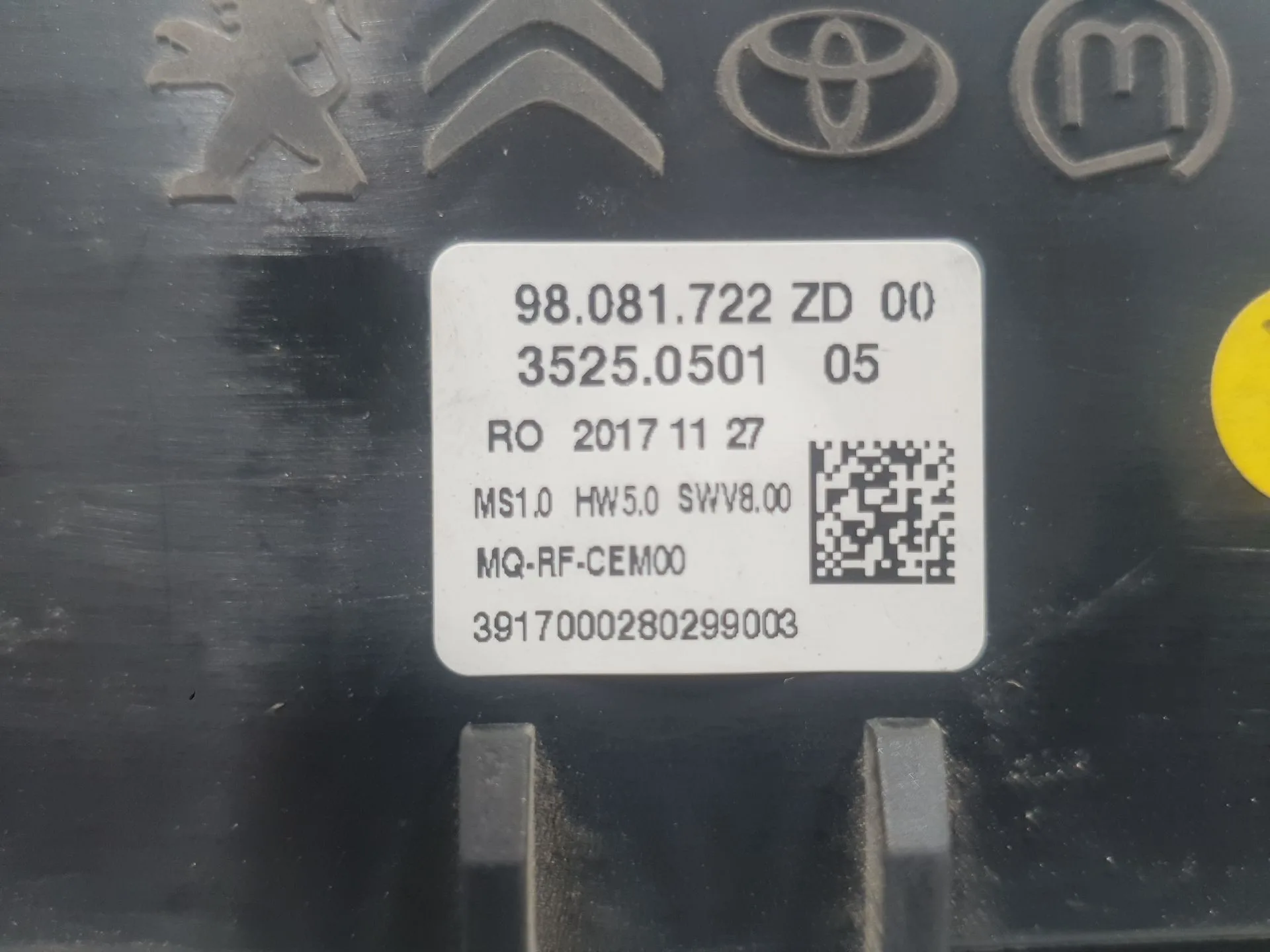 Mando Climatizador para Citroën Jumpy Iii Furgoneta (V_)