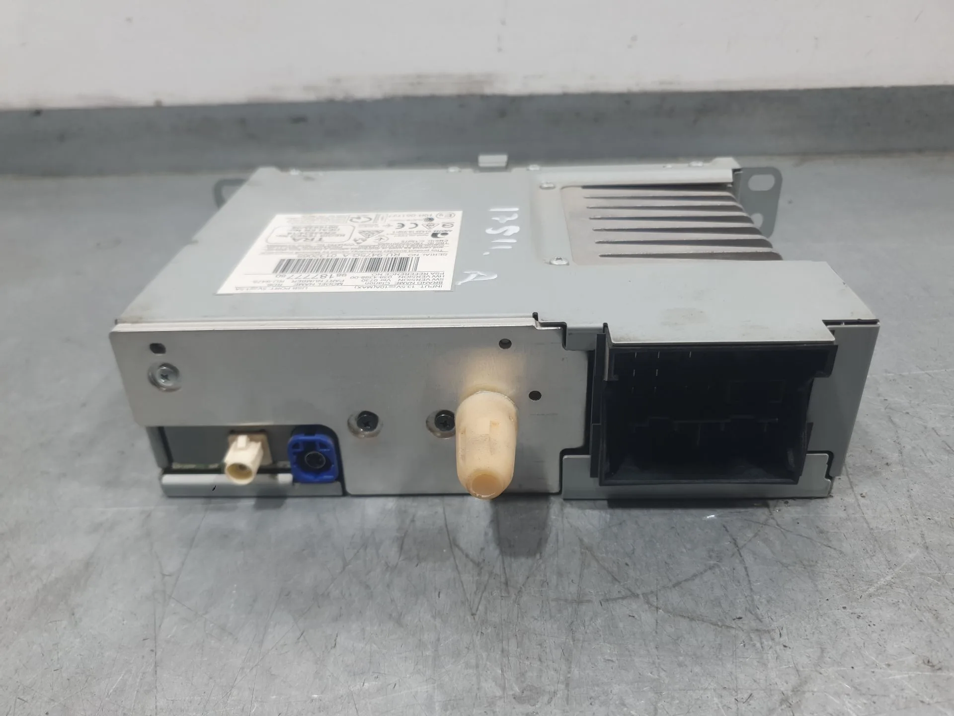 Sistema Audio / Radio para Citroën Jumpy Iii Furgoneta (V_)