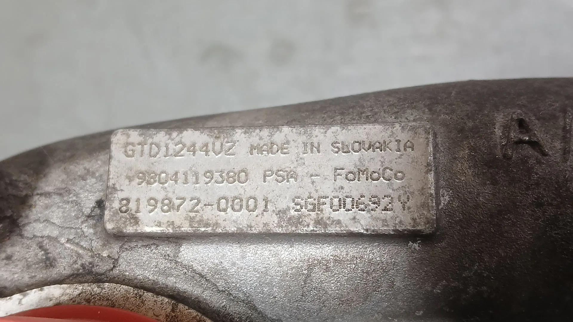 Turbocompresor para Peugeot 3008 I Monospace (0U_)