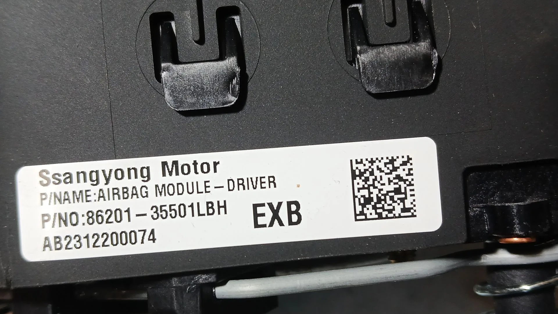 Kit Airbag para Ssangyong Tivoli