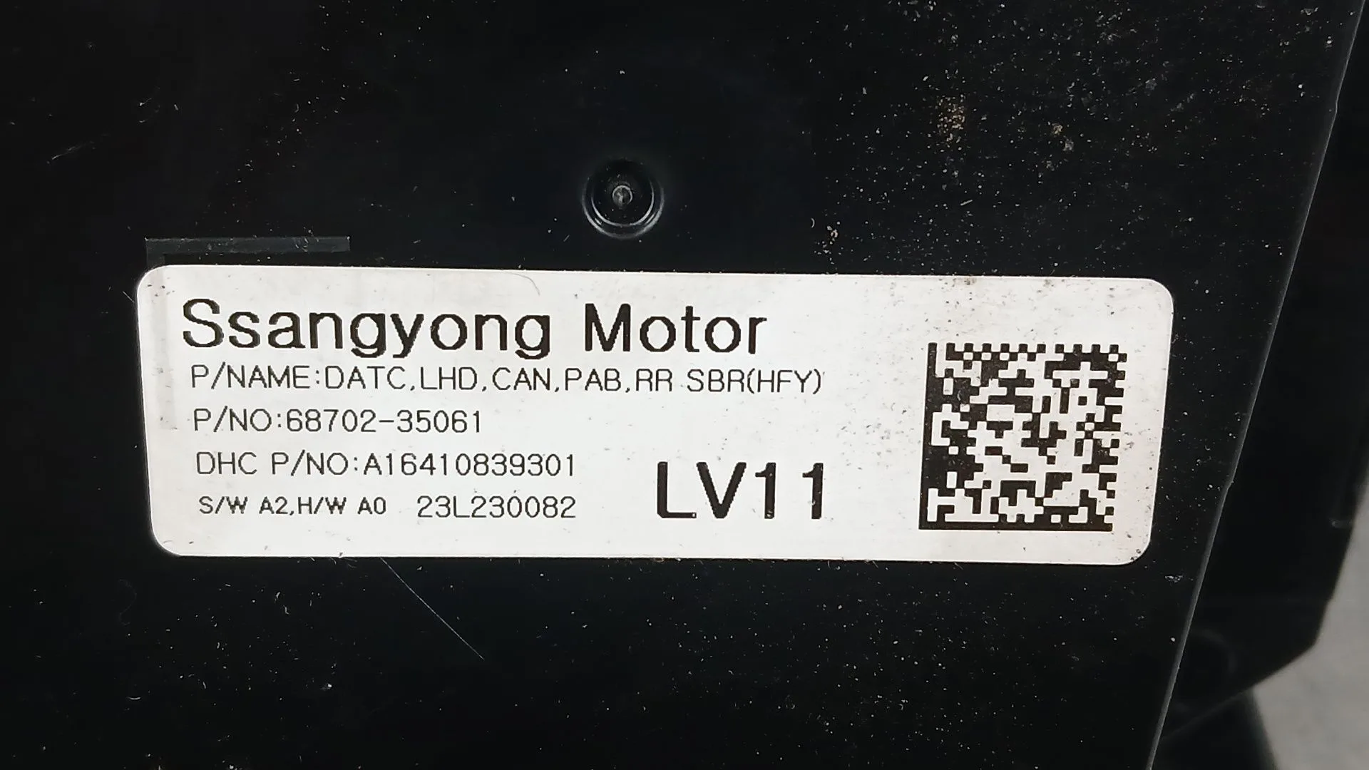 Mando Climatizador para Ssangyong Tivoli
