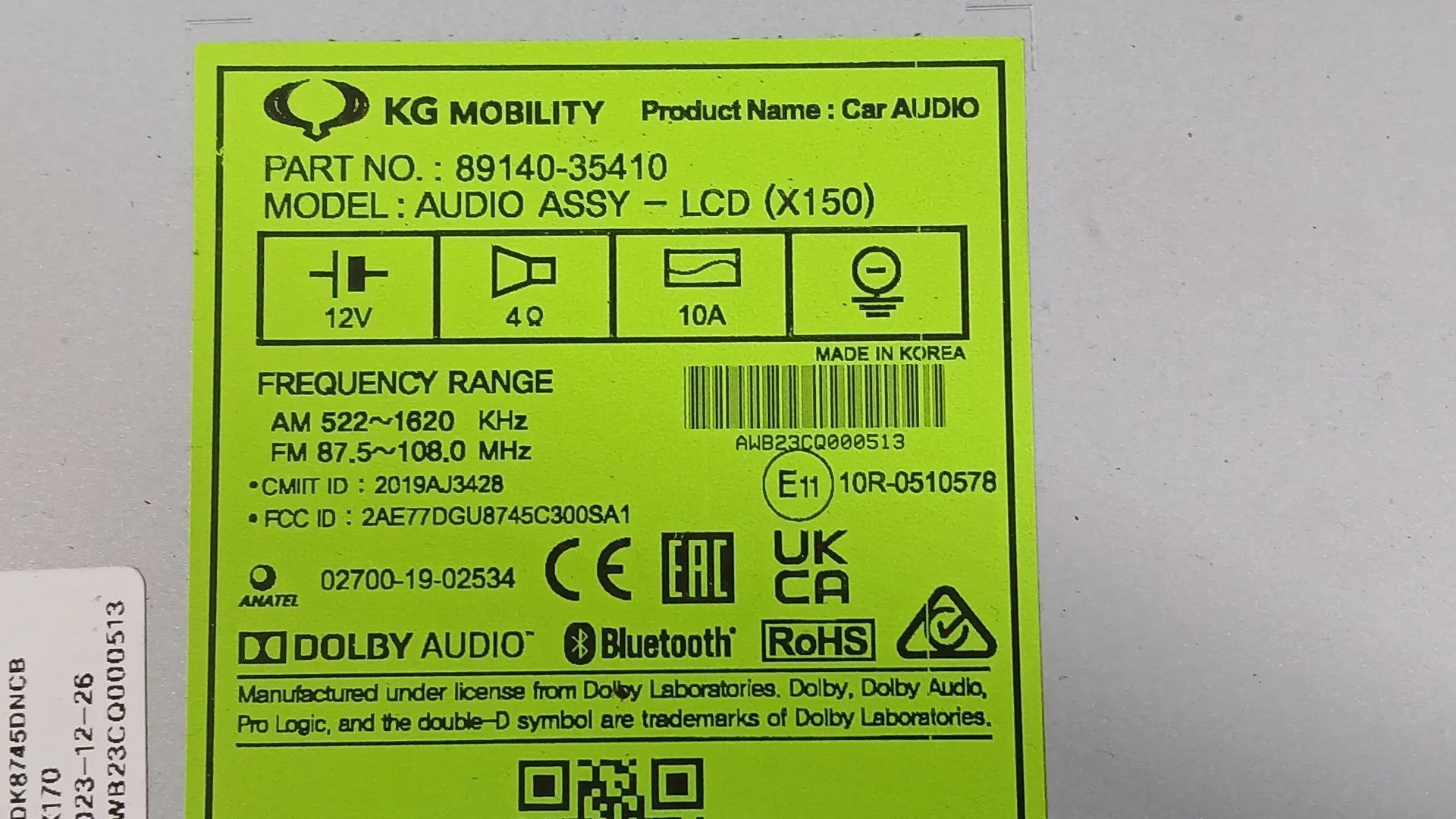 Sistema Navegacion Gps para Ssangyong Tivoli