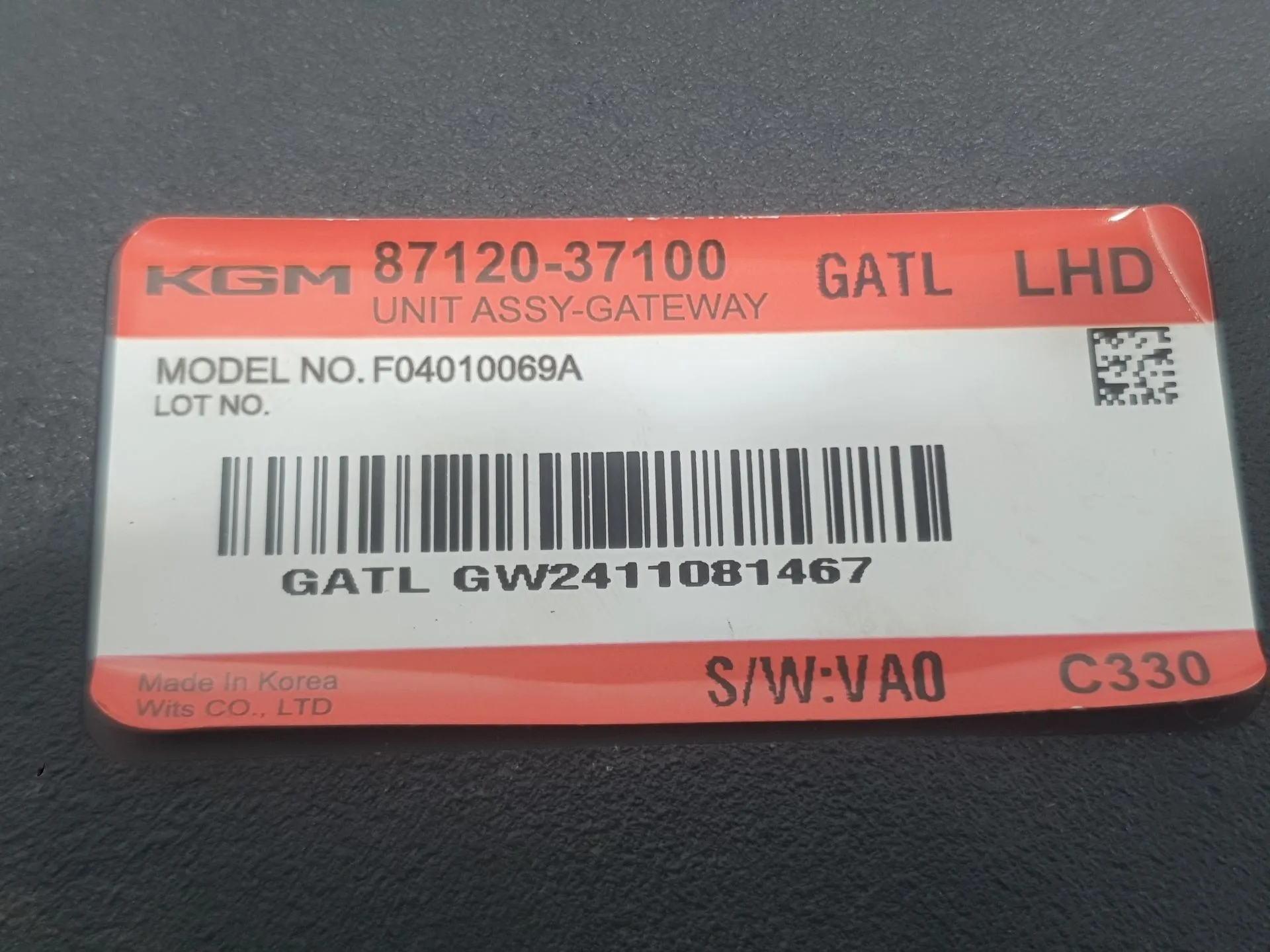 Modulo Electronico para Kg Mobility Korando (C300)