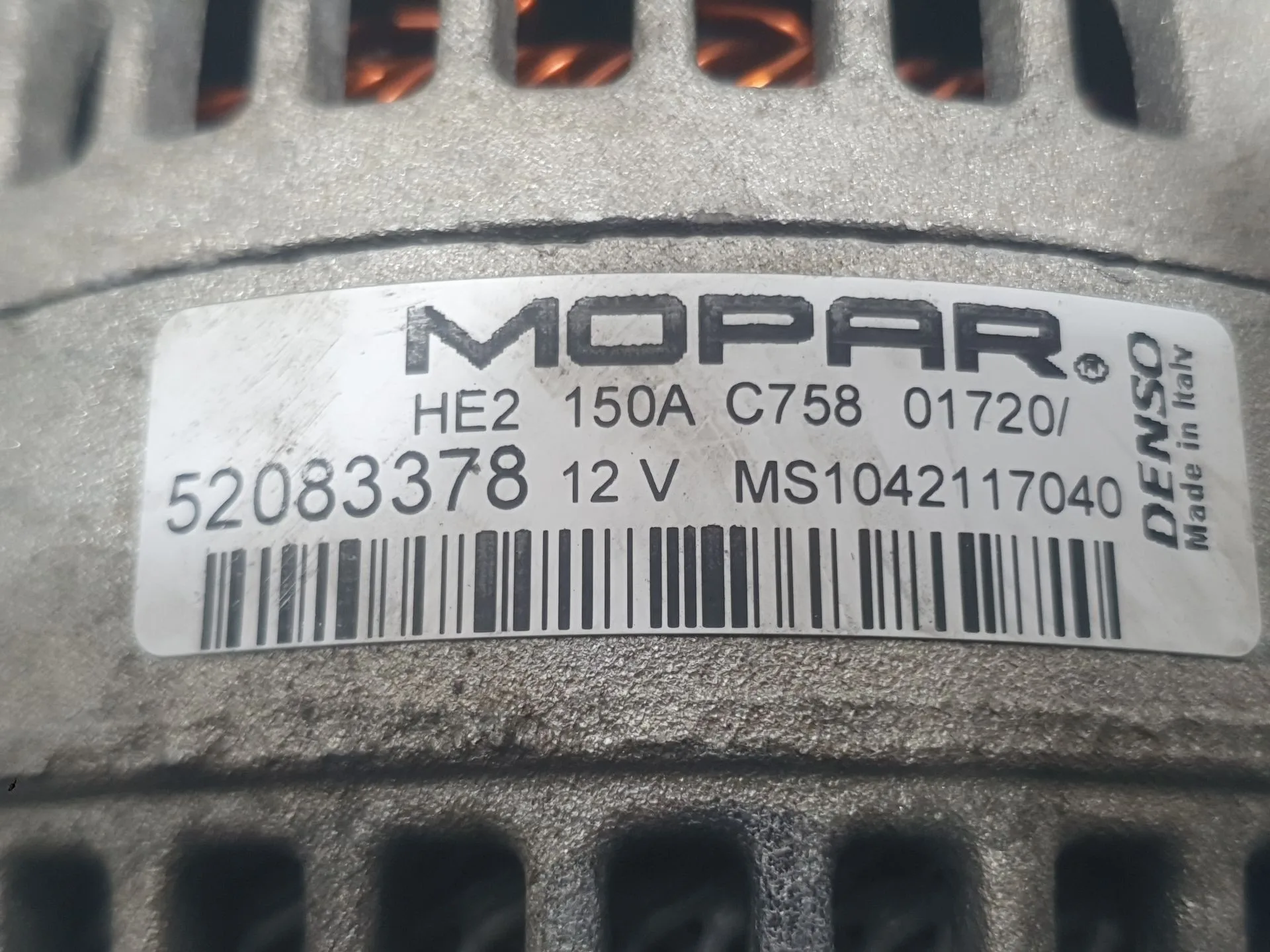 Alternador para Fiat Doblo Cargo (263_)