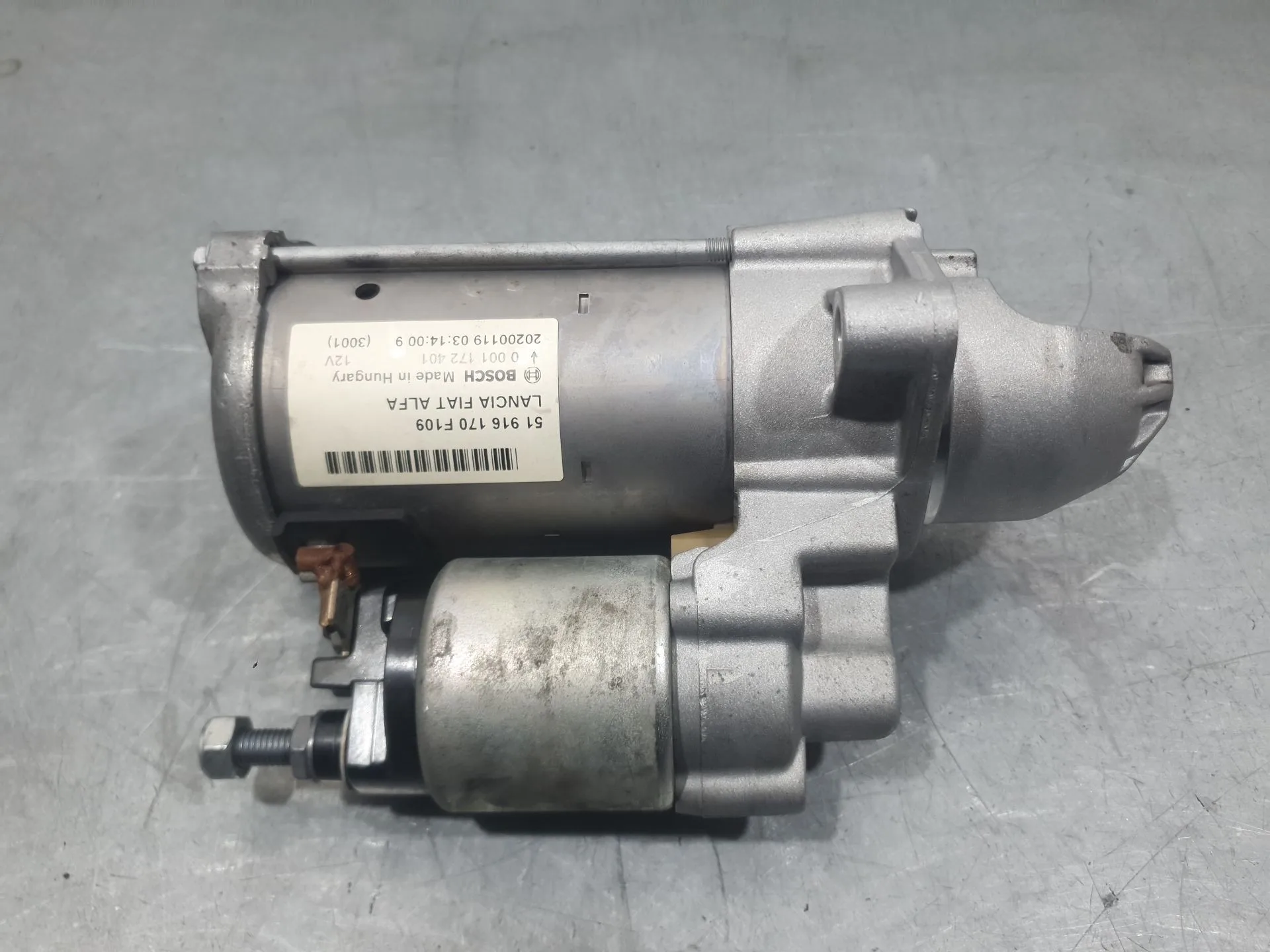 Motor Arranque para Fiat Doblo Cargo (263_)