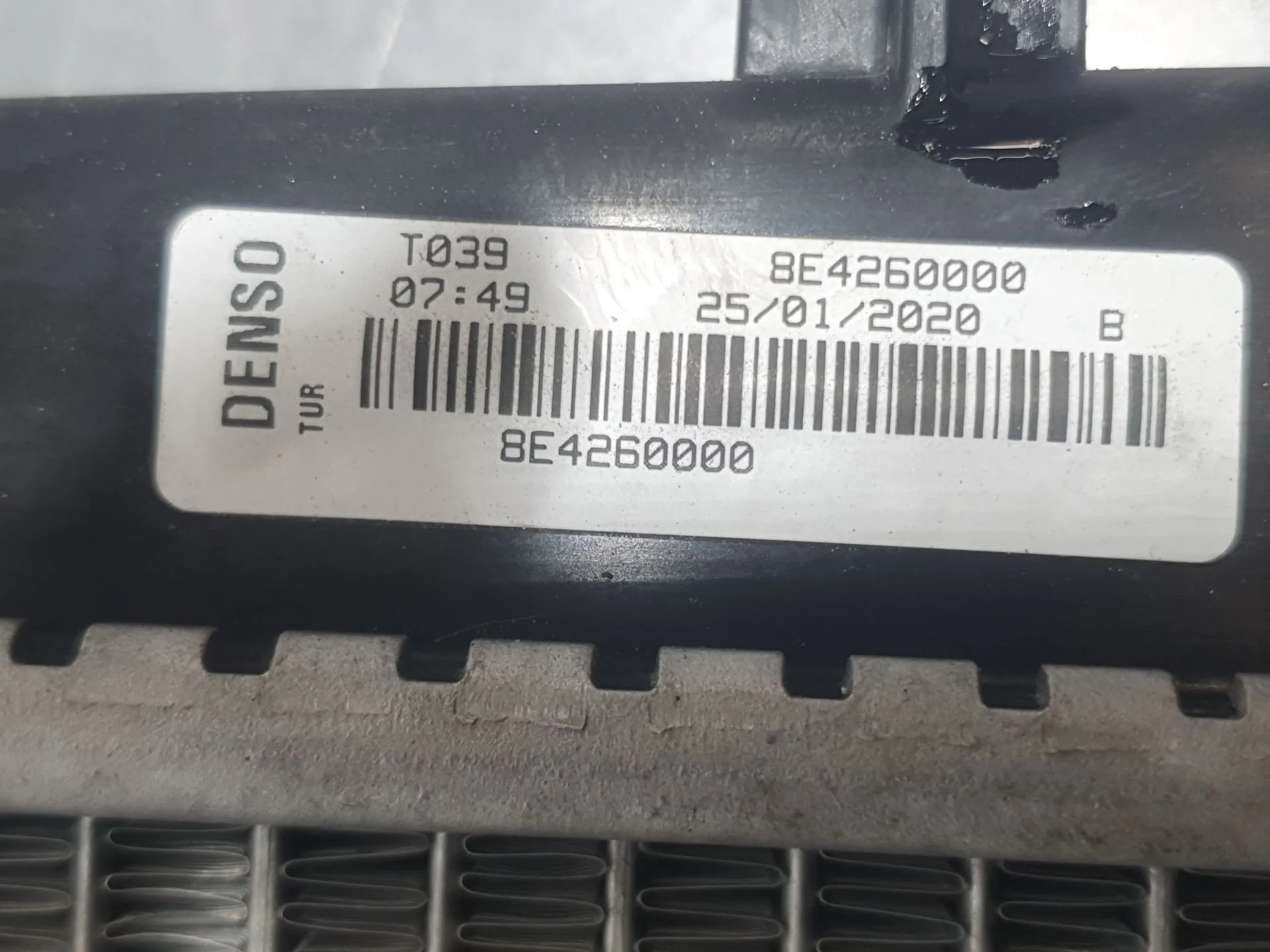 Radiador Agua para Fiat Doblo Cargo (263_)