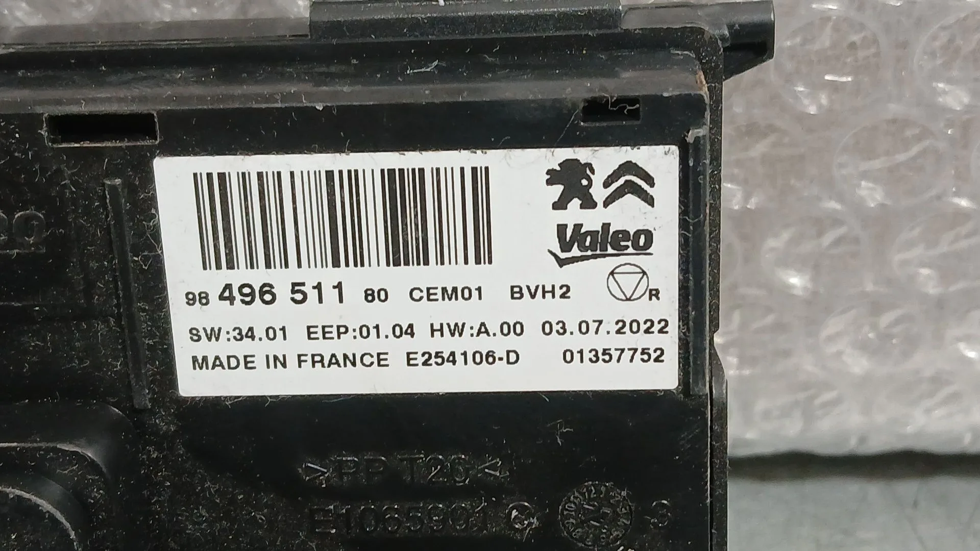 Modulo Electronico para Citroën C3 Iii (Sx)
