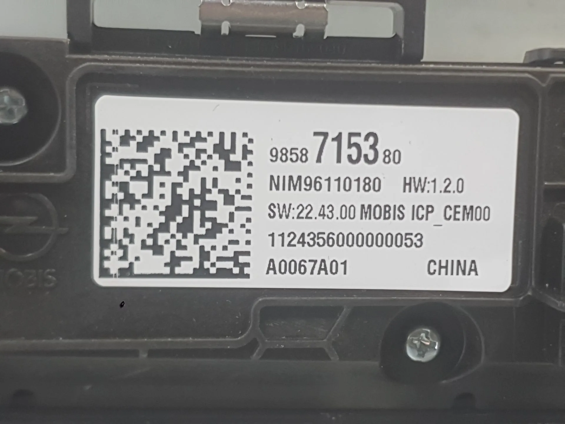 Mando Multifuncion para Opel Mokka
