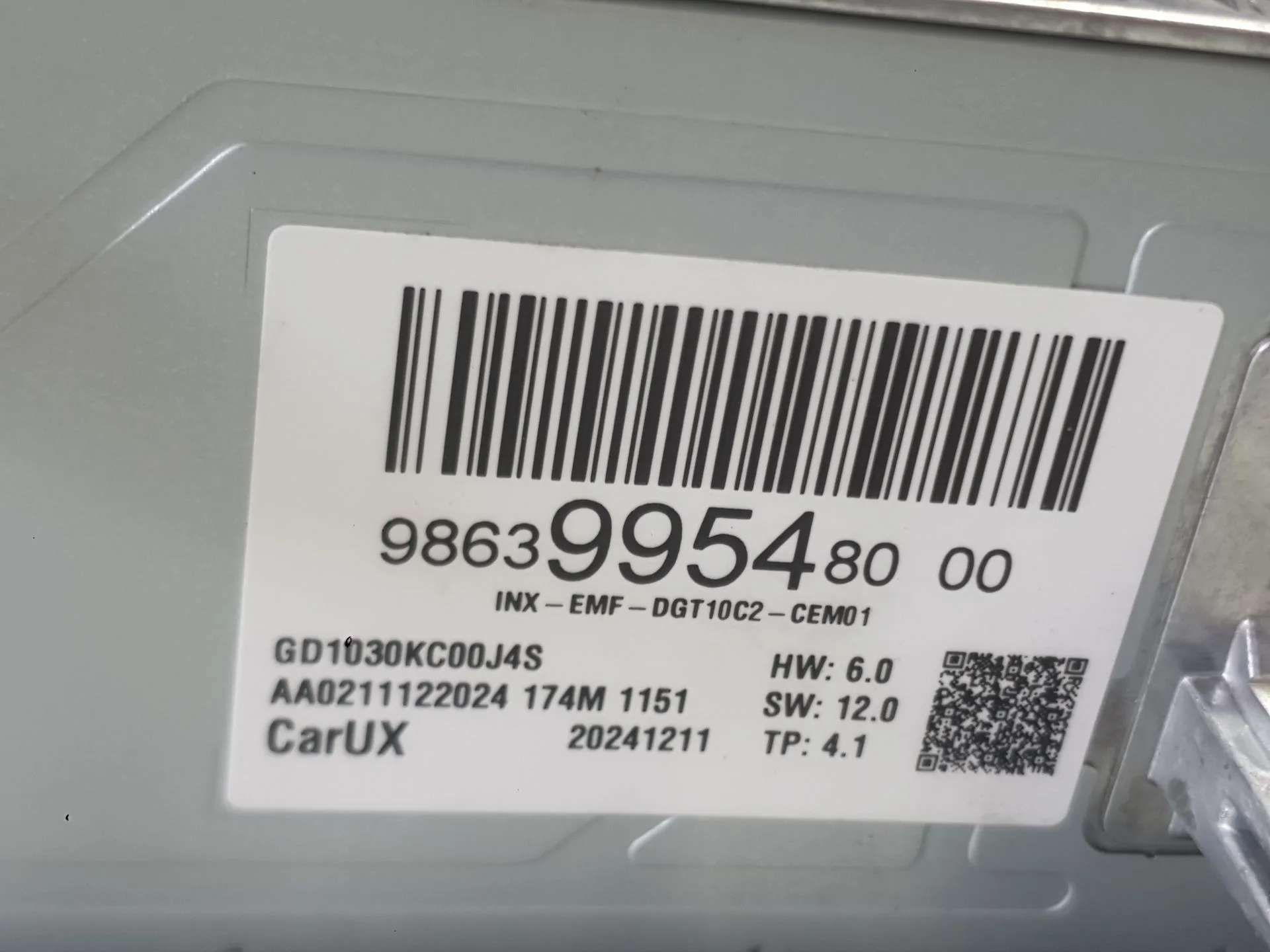 Sistema Navegacion Gps para Opel Mokka