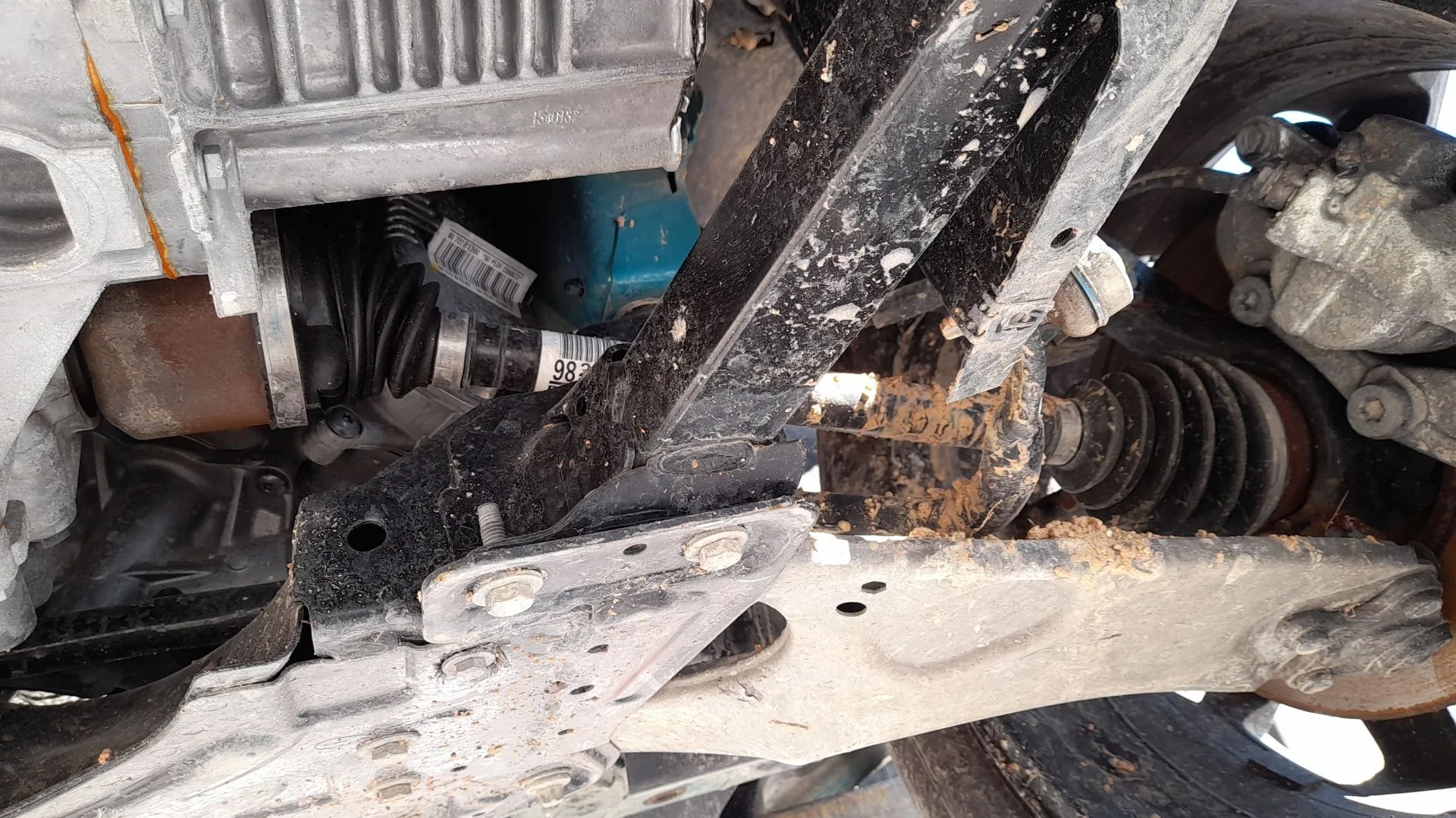 Transmision Delantera Izquierda para Opel Mokka