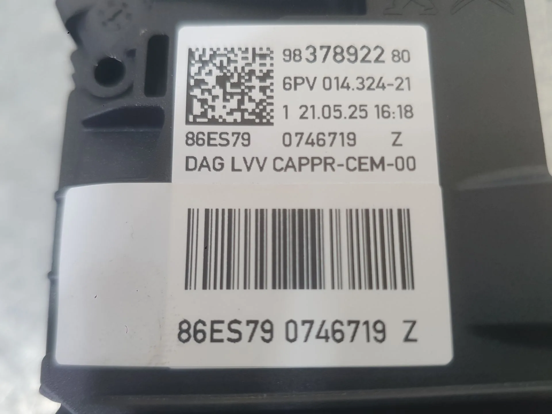 Potenciometro Pedal para Opel Mokka