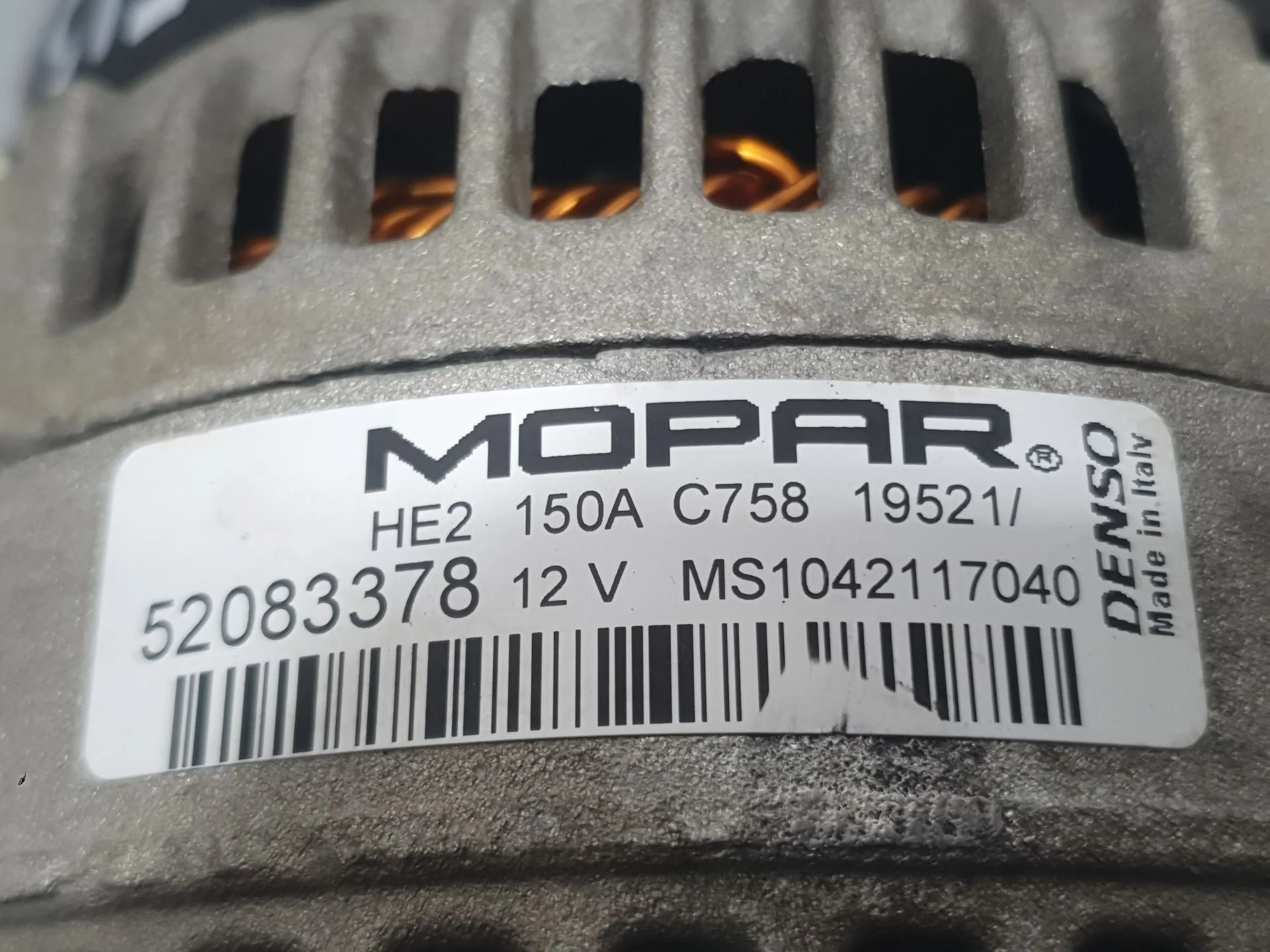 Alternador para Fiat Doblo Cargo (263_)