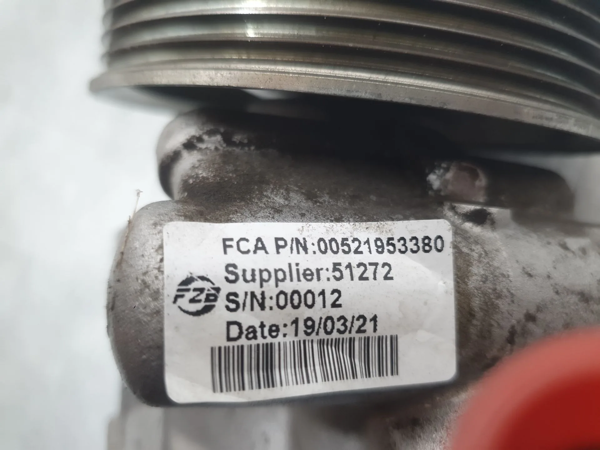Bomba Direccion para Fiat Doblo Cargo (263_)