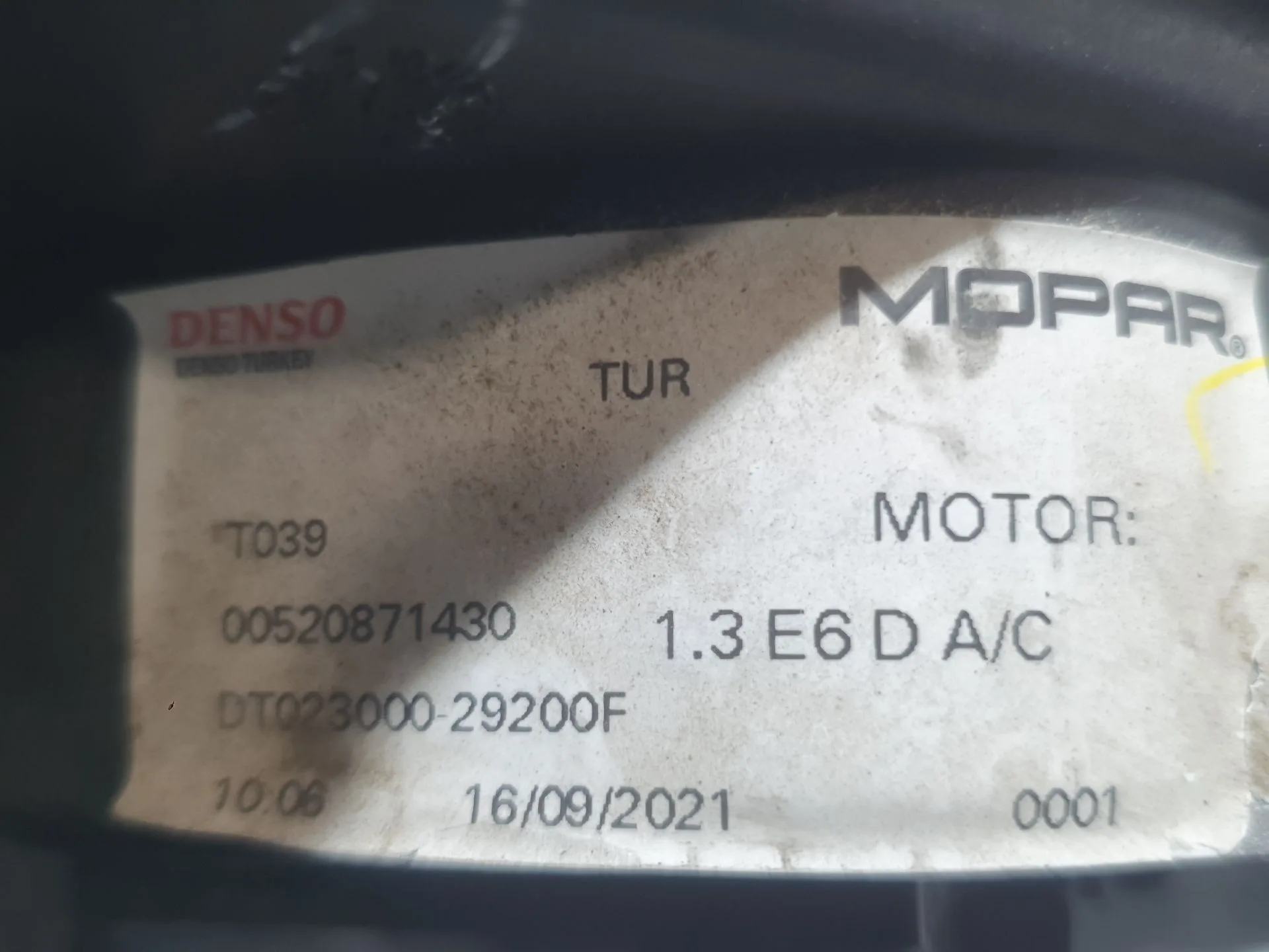Electroventilador para Fiat Doblo Cargo (263_)