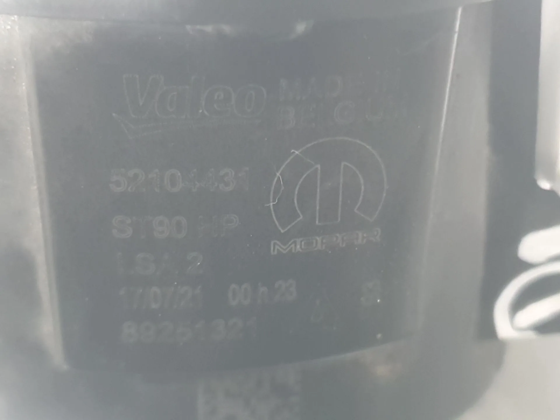 Faro Antiniebla Derecho para Fiat Doblo Cargo (263_)
