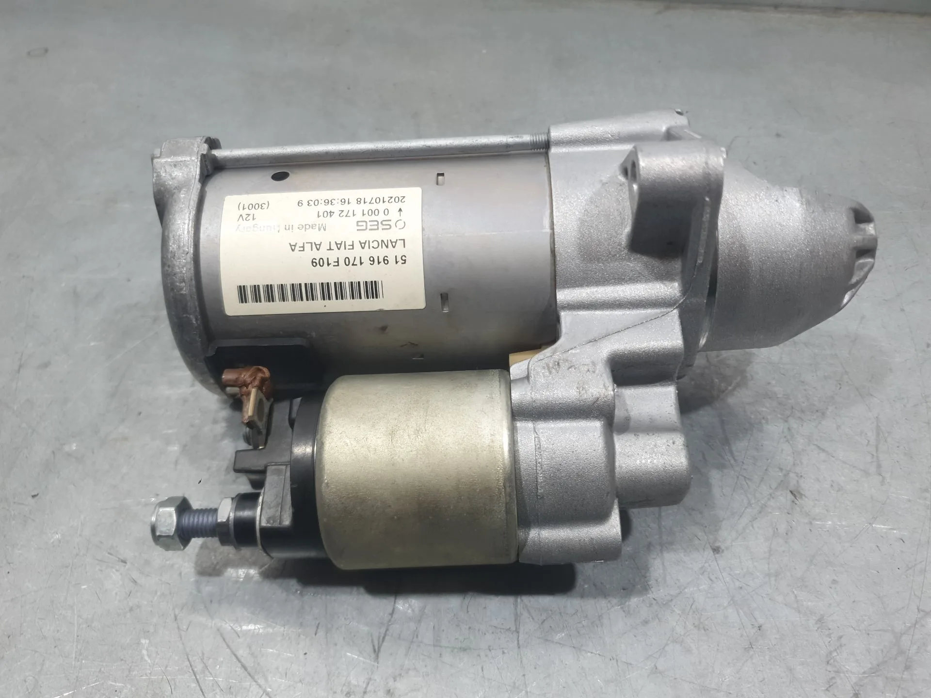 Motor Arranque para Fiat Doblo Cargo (263_)