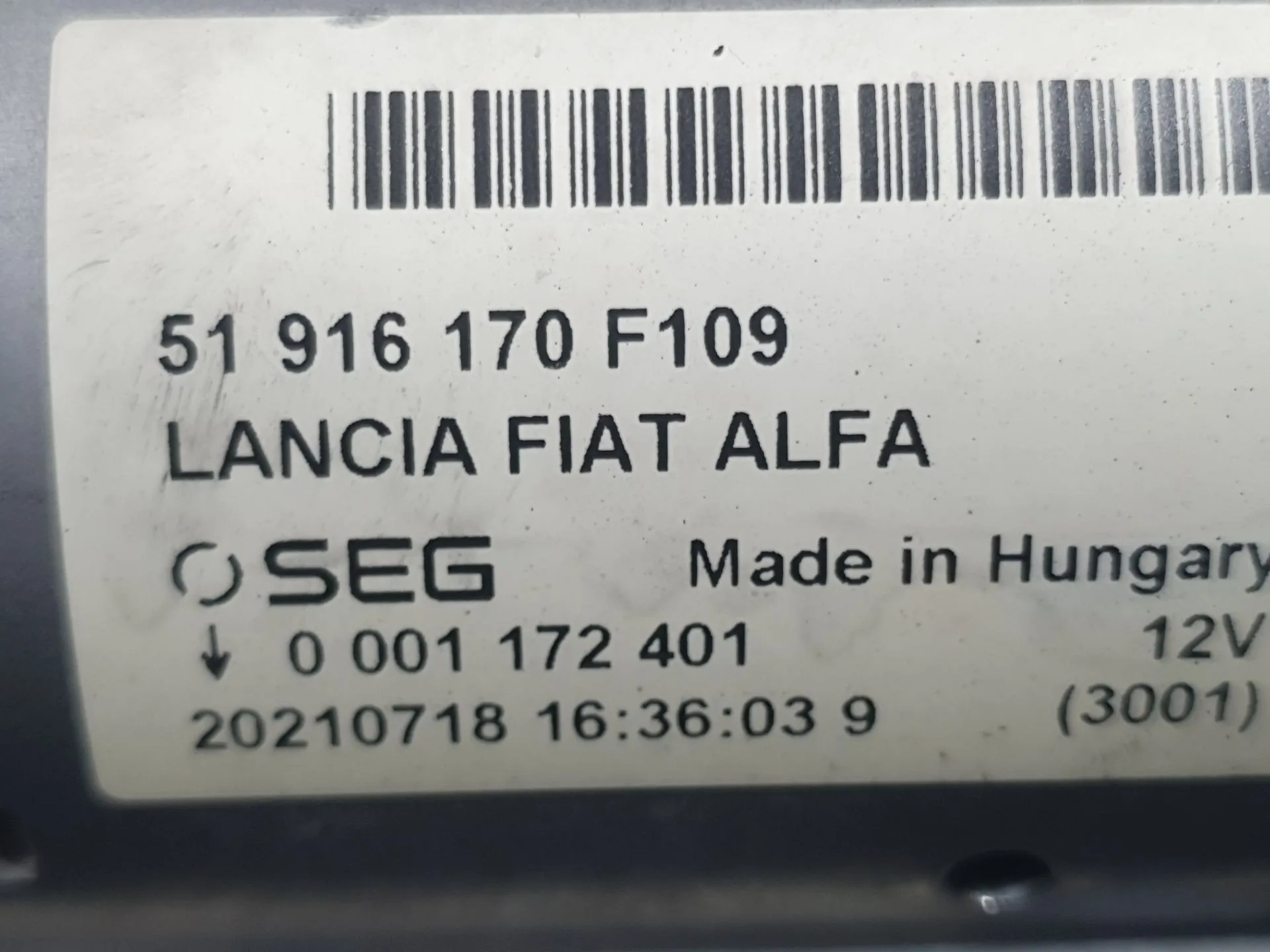 Motor Arranque para Fiat Doblo Cargo (263_)