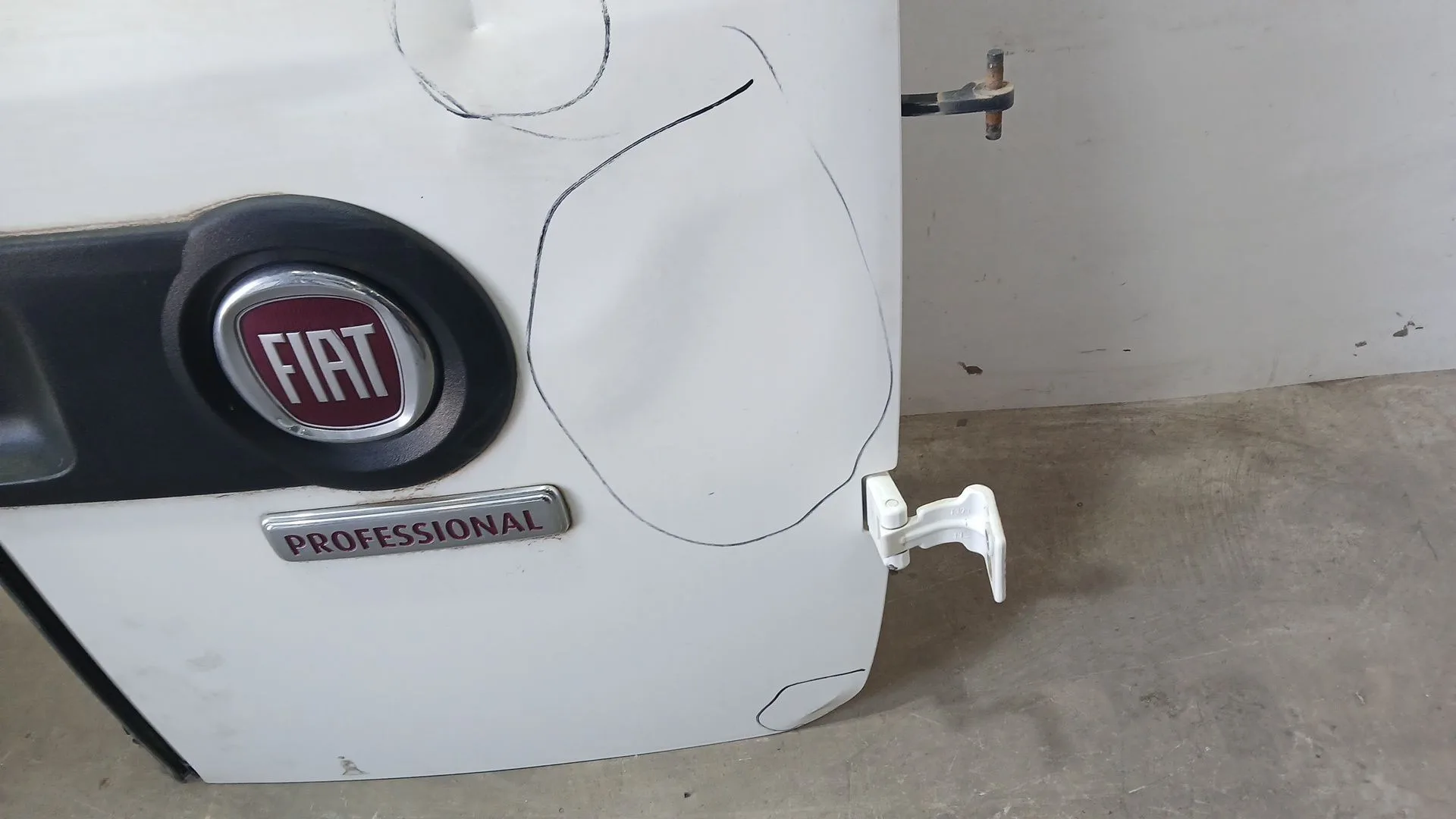 Puerta Trasera Derecha Carga para Fiat Doblo Cargo (263_)