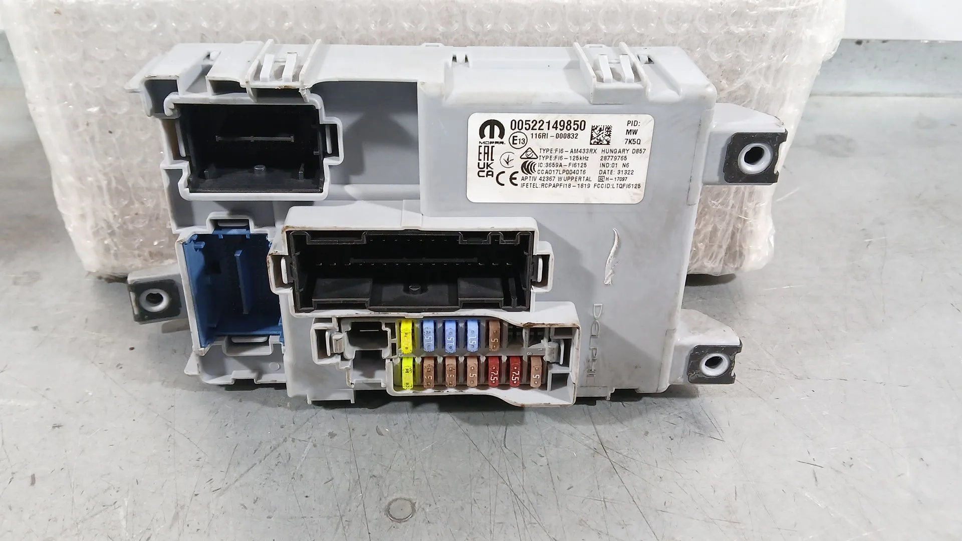 Caja Reles / Fusibles para Fiat 500 (312_)