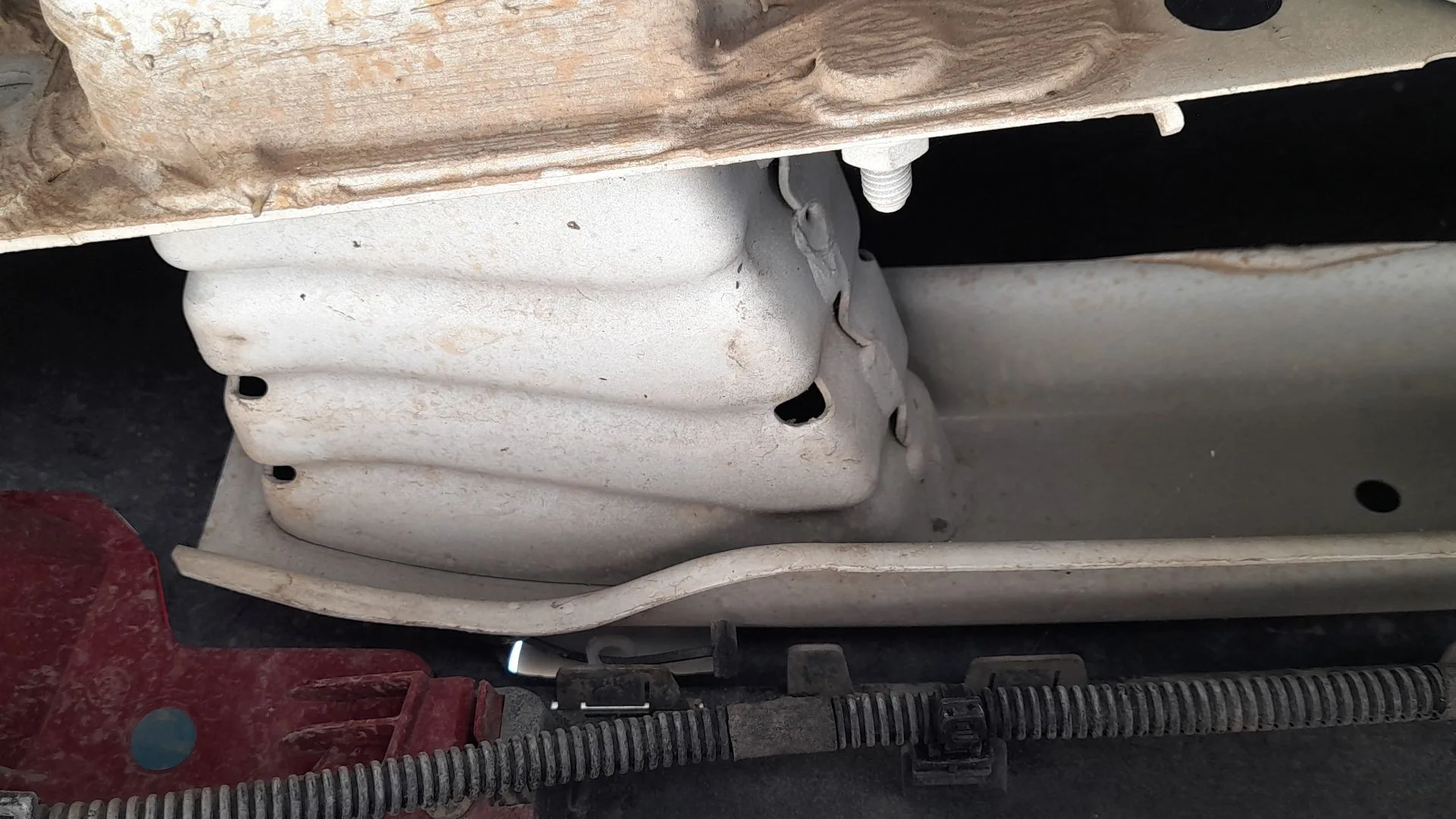 Refuerzo Paragolpes Trasero para Fiat 500 (312_)
