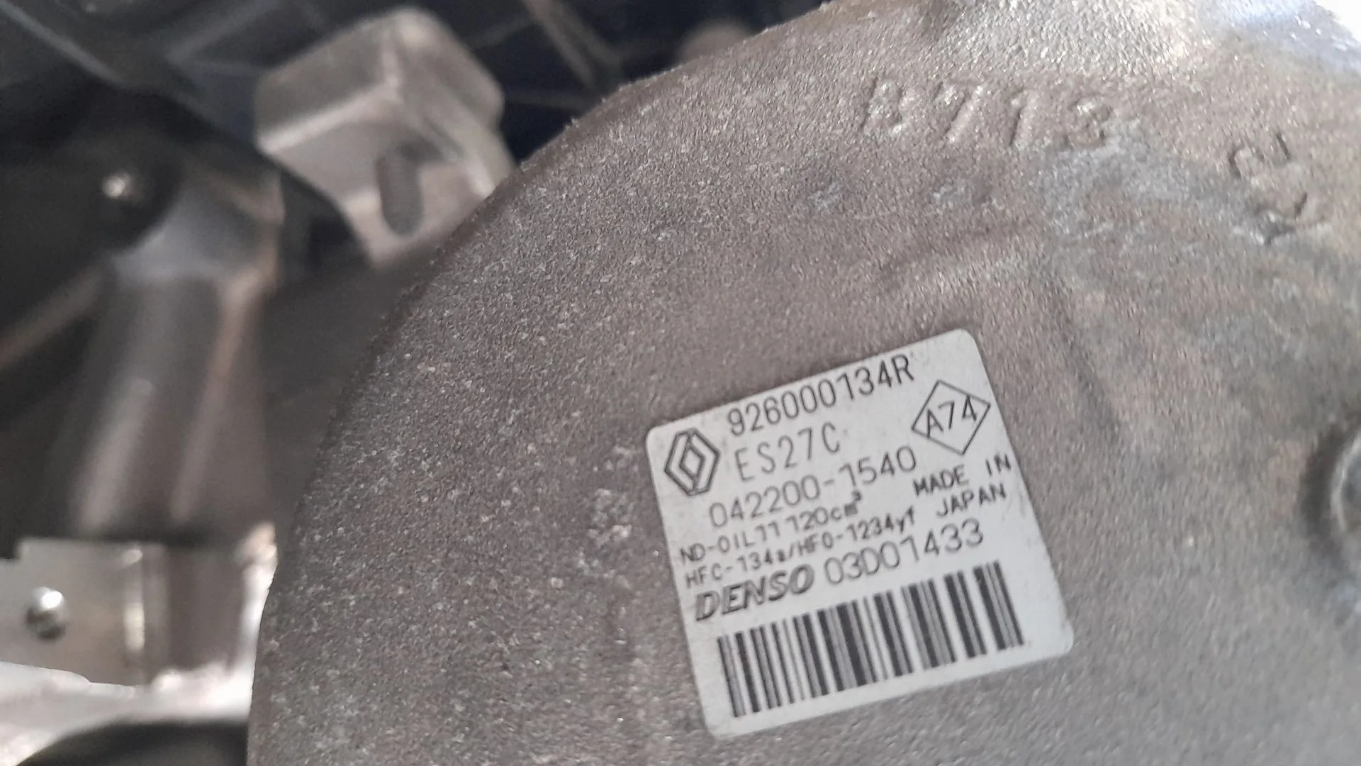 Compresor Aire Acondicionado para Smart Forfour Hatchback (453)